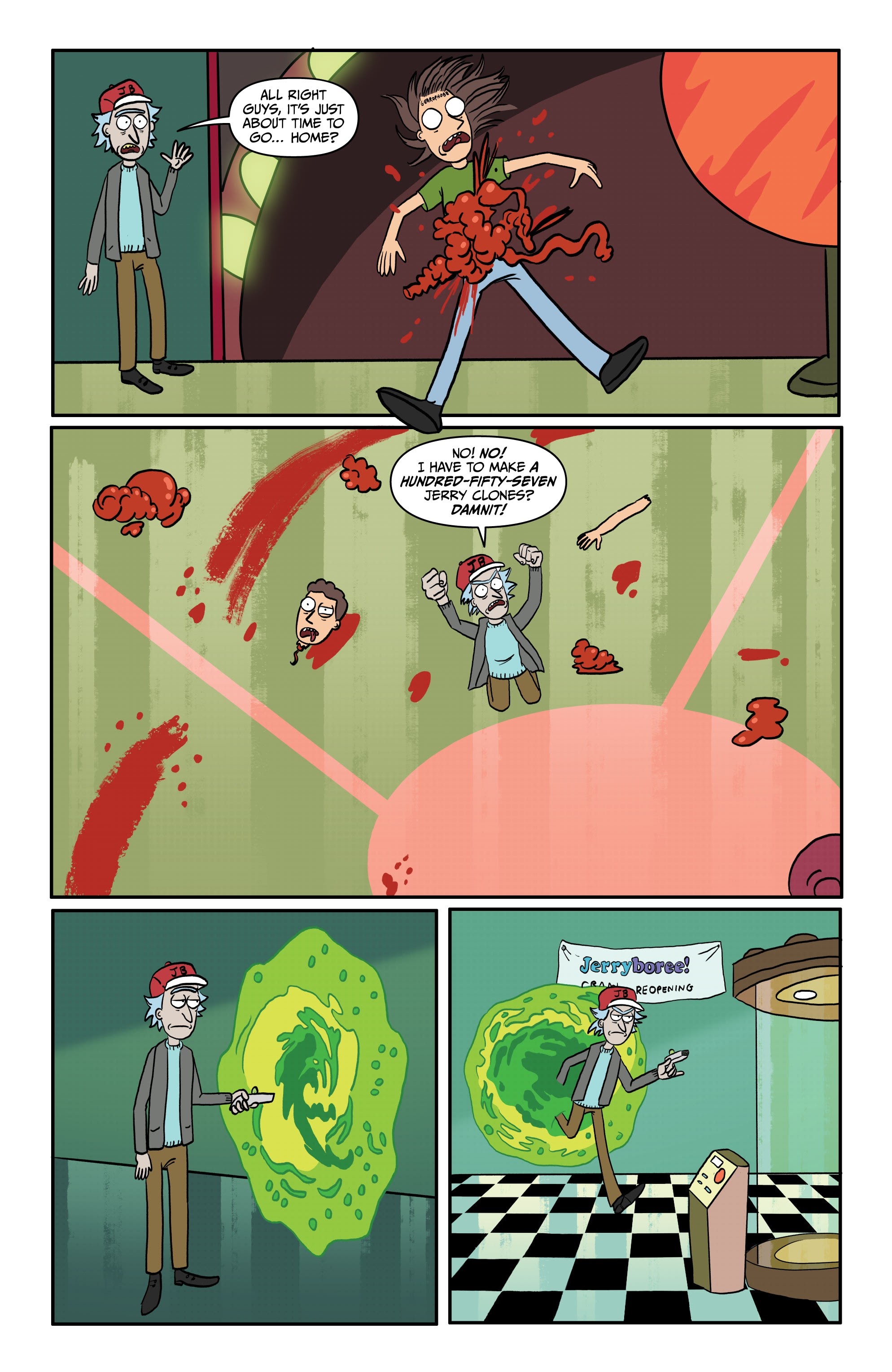 Read online Rick and Morty Presents: Jerryboree comic -  Issue # Full - 31