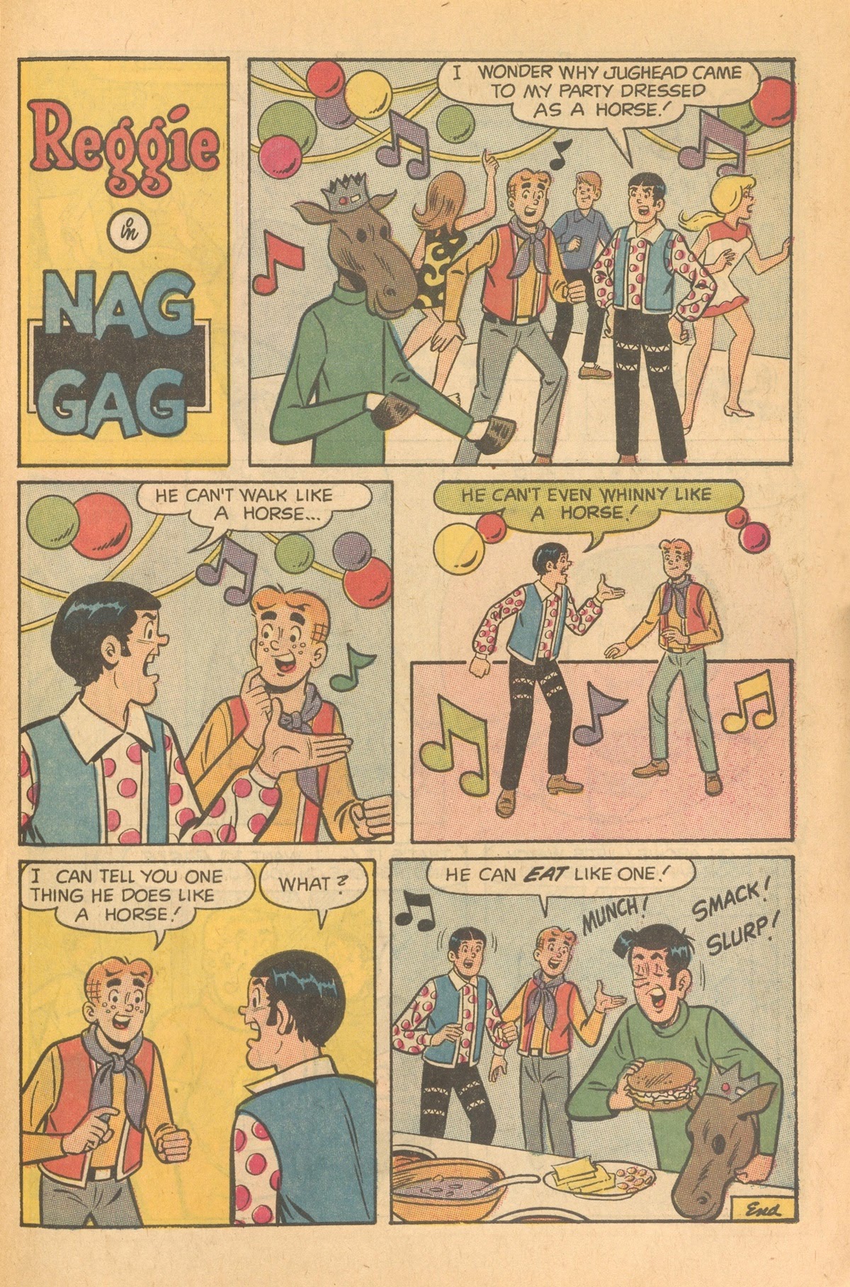 Read online Reggie's Wise Guy Jokes comic -  Issue #16 - 27
