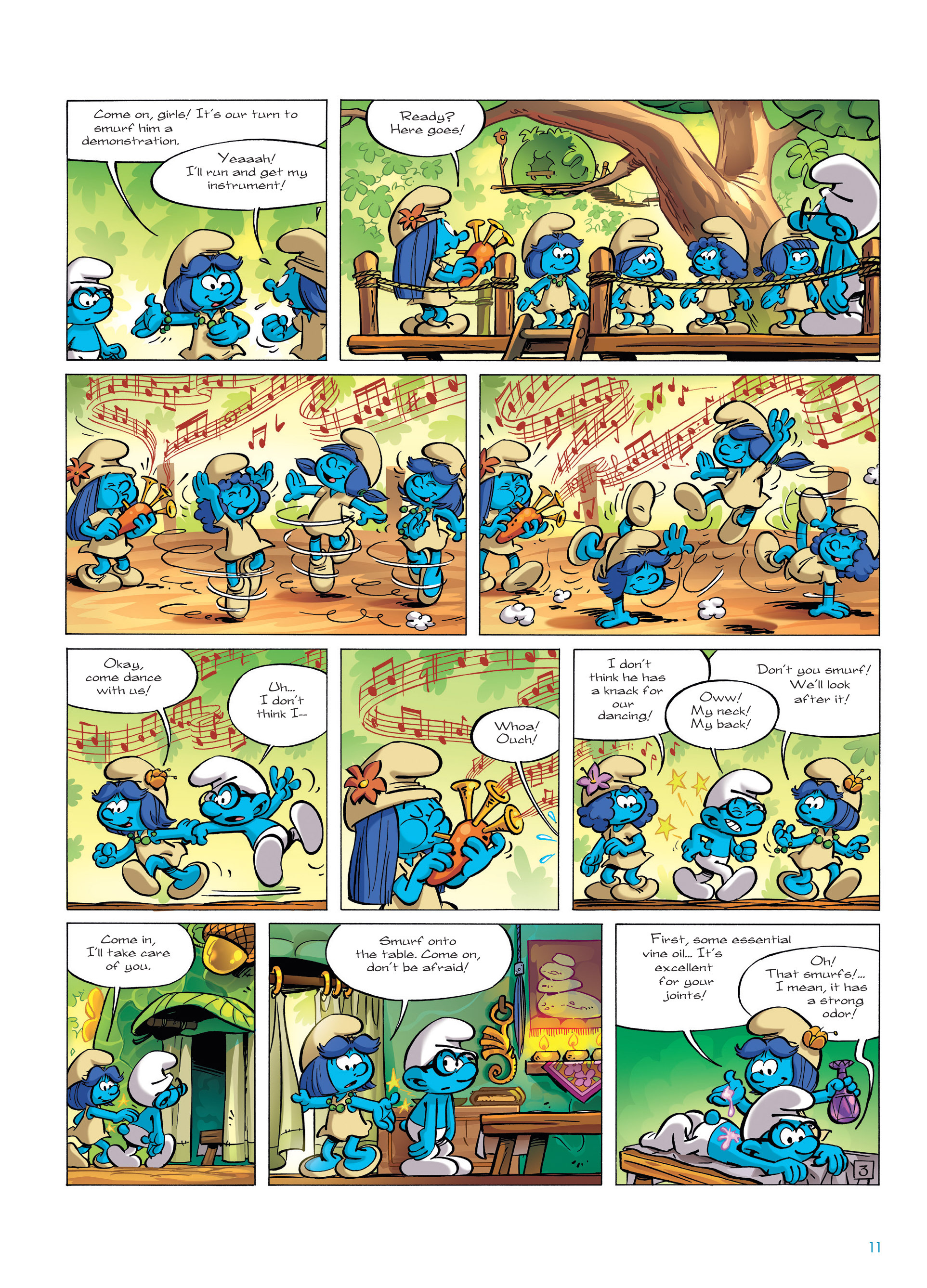 Read online Smurfs: The Village Behind The Wall comic -  Issue #1 - 11