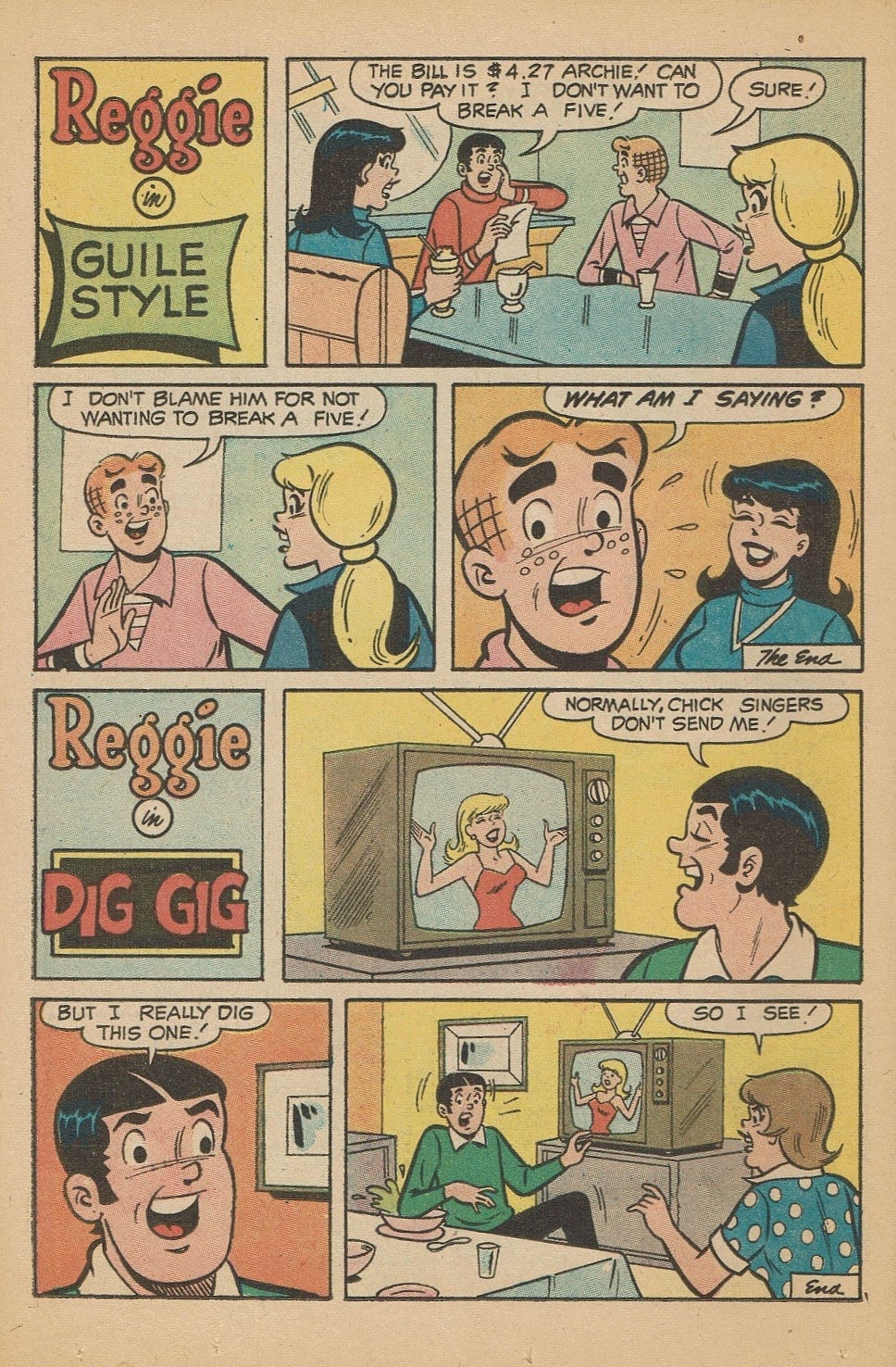 Read online Reggie's Wise Guy Jokes comic -  Issue #17 - 42
