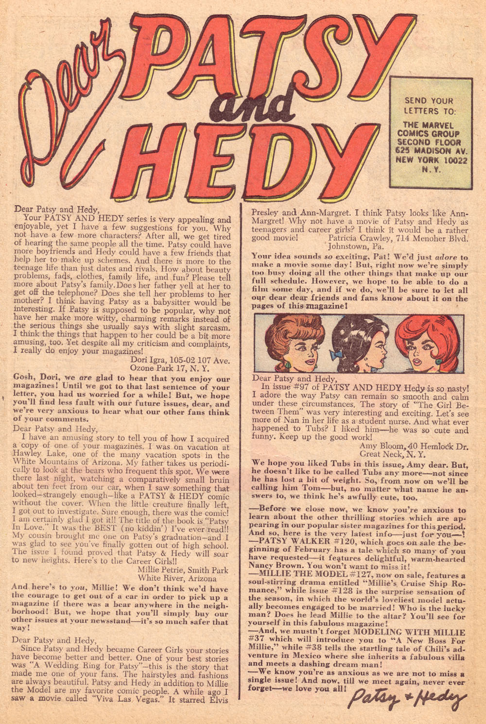 Read online Patsy and Hedy comic -  Issue #99 - 30