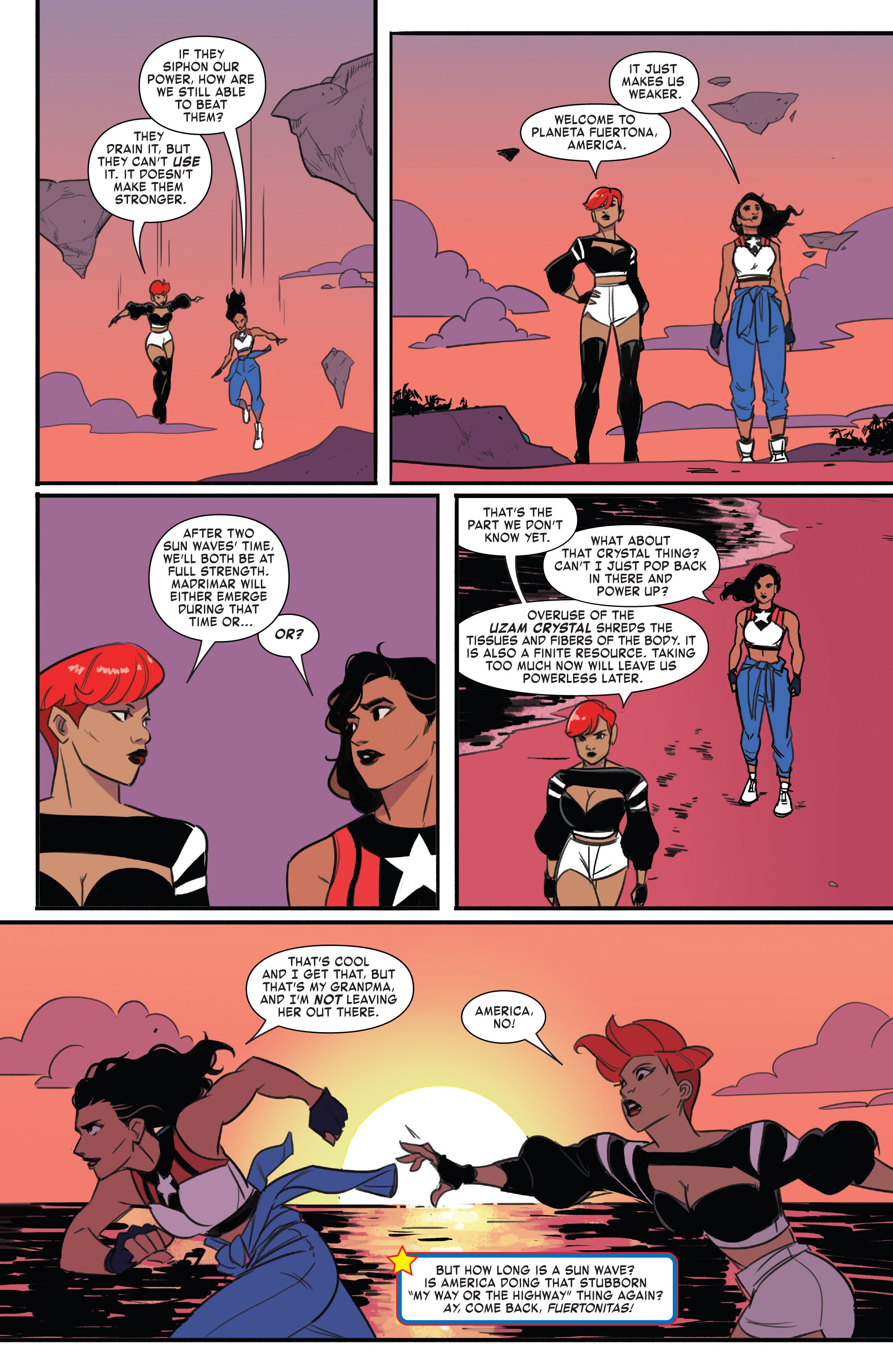 Read online Marvel-Verse: America Chavez comic -  Issue # TPB - 102