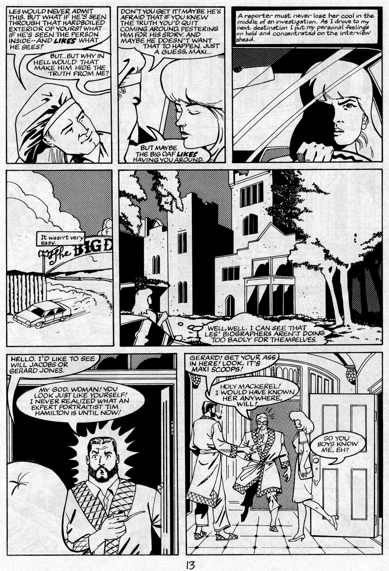 Read online The Trouble With Girls (1989) comic -  Issue #11 - 15