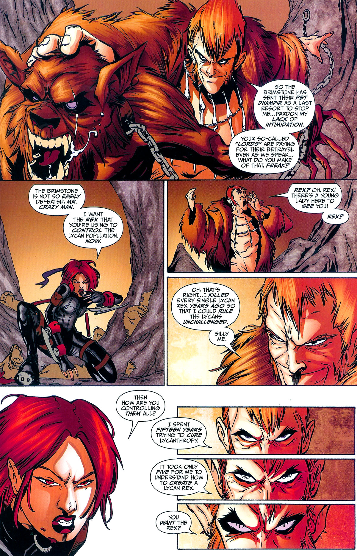 Read online BloodRayne: Lycan Rex comic -  Issue # Full - 21