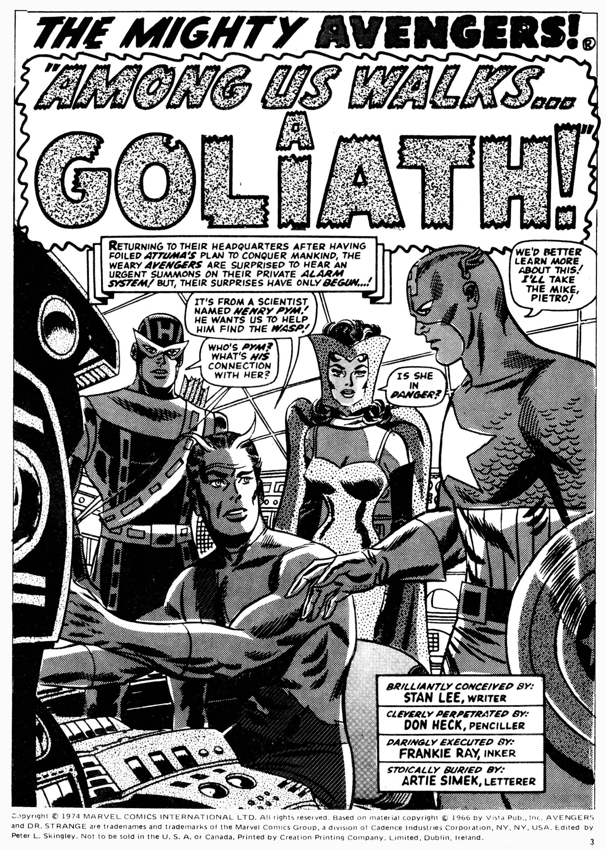 Read online The Avengers (1973) comic -  Issue #25 - 3