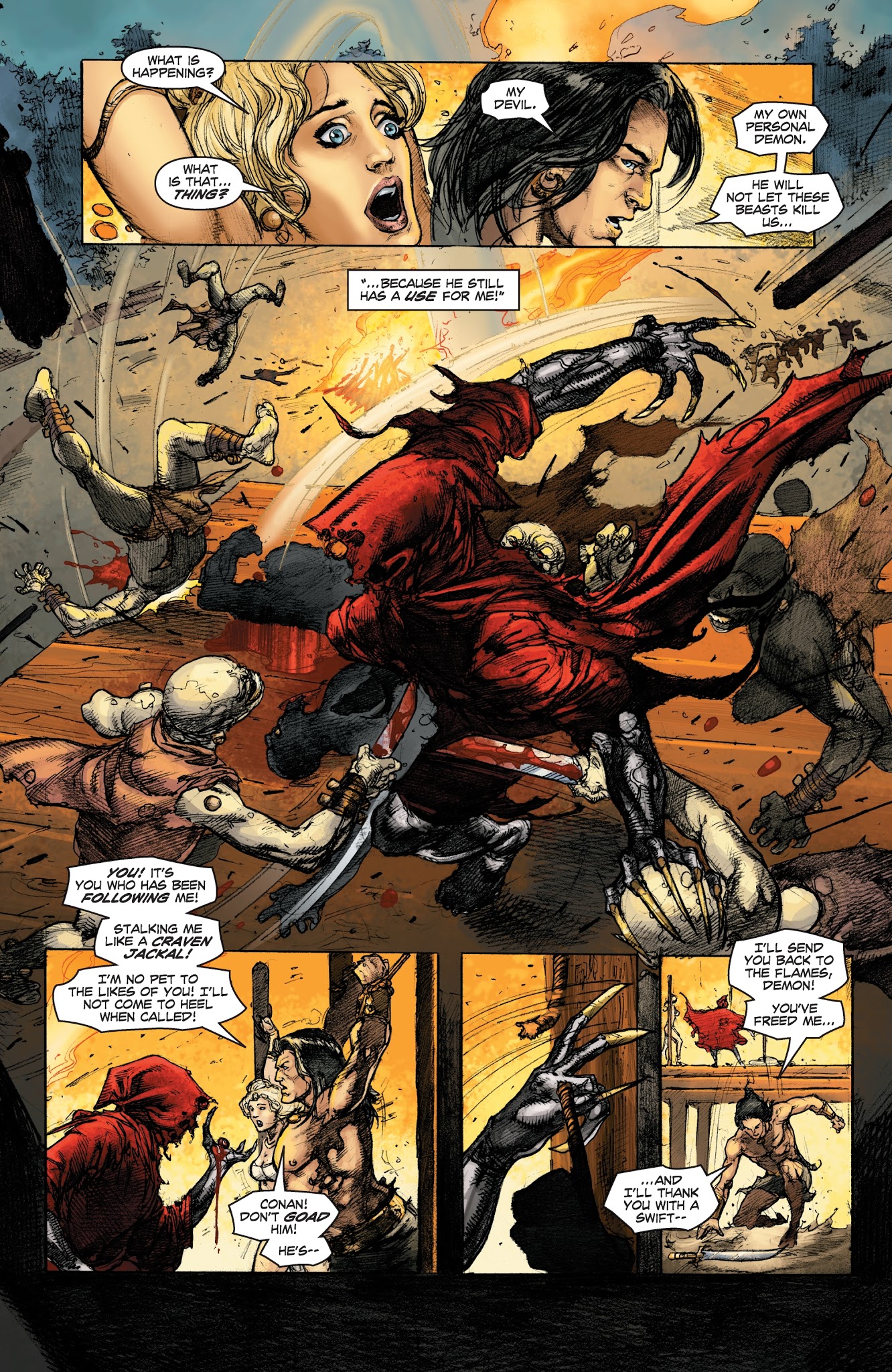 Read online Conan The Slayer comic -  Issue #12 - 17
