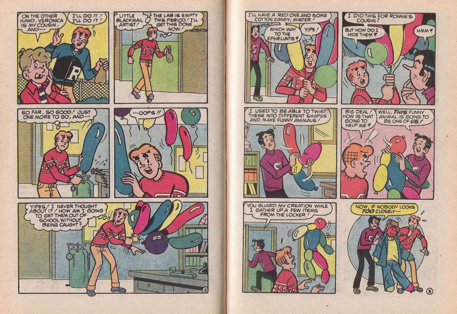 Read online Archie Digest Magazine comic -  Issue #77 - 52