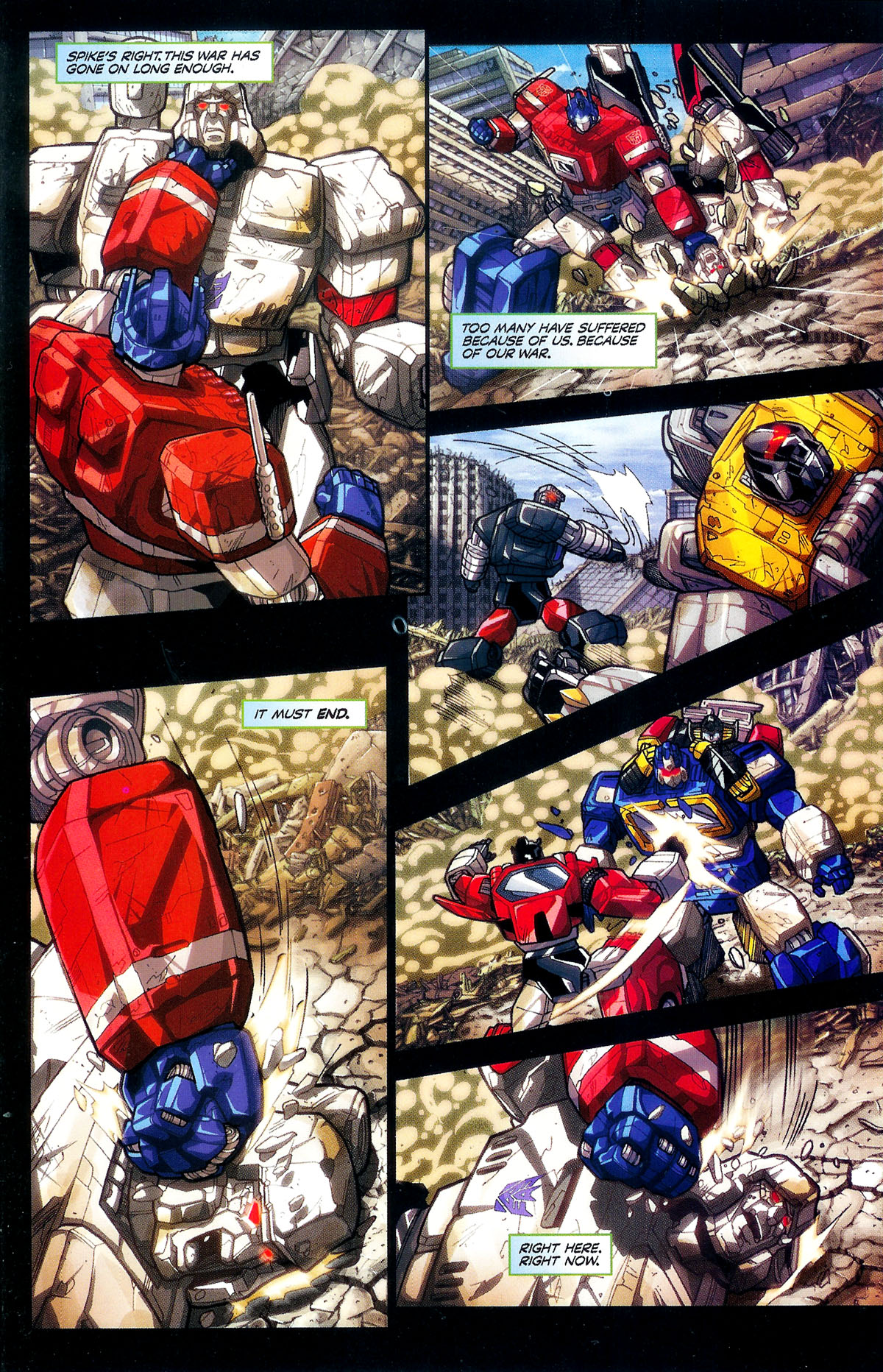 Read online Transformers: Generation 1 (2002) comic -  Issue #6 - 21