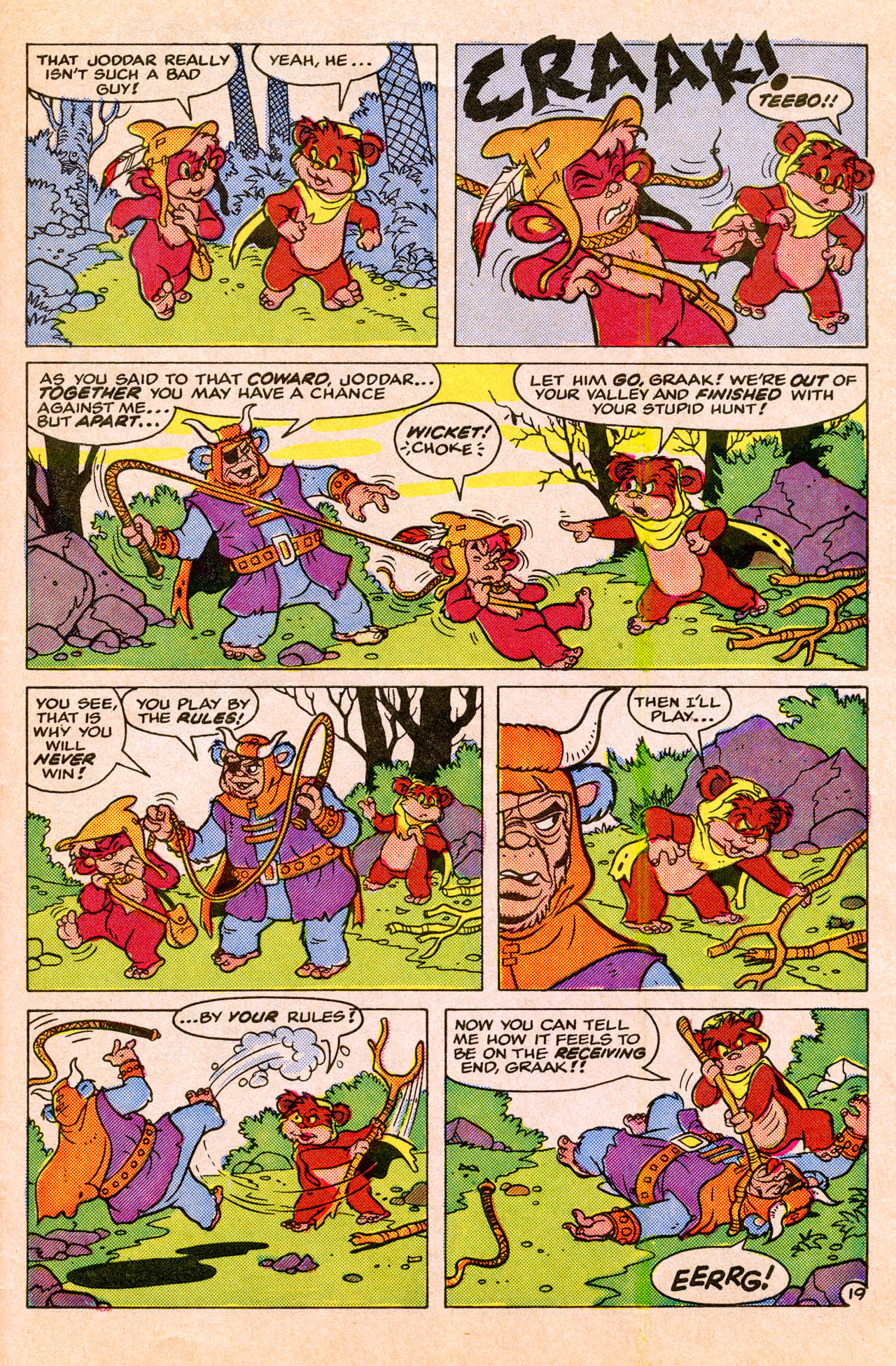Read online Ewoks (1987) comic -  Issue #4 - 29