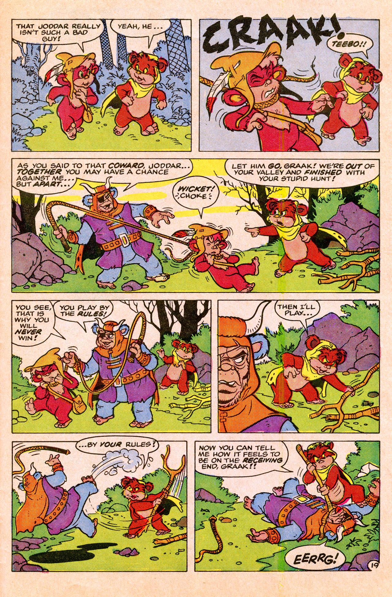 Read online Ewoks (1987) comic -  Issue #4 - 29