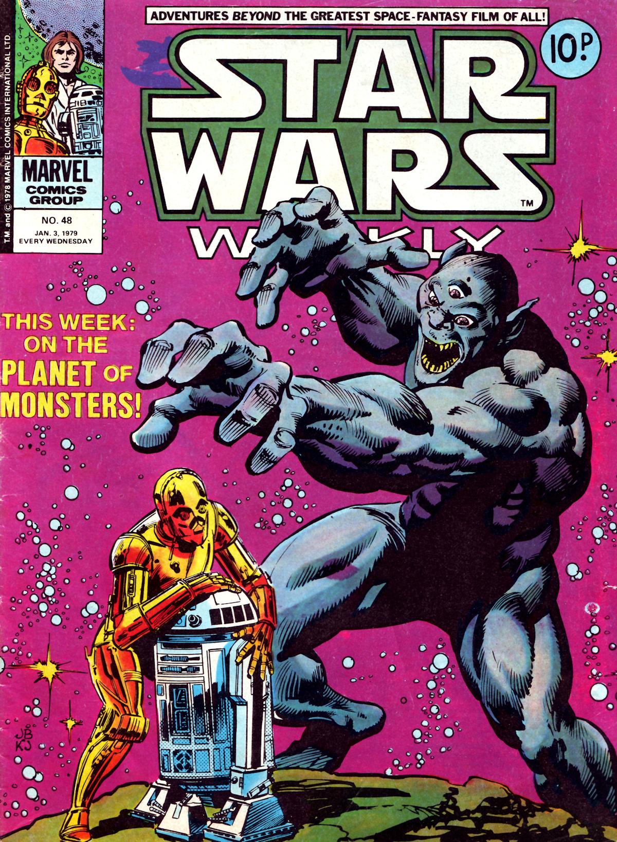 Read online Star Wars Weekly comic -  Issue #48 - 1