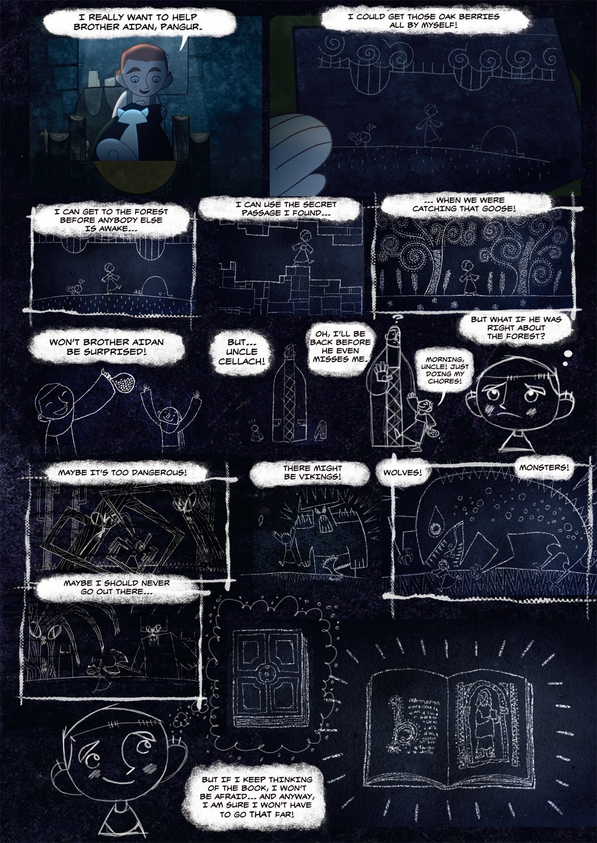 Read online The Secret Of Kells comic -  Issue # TPB - 34