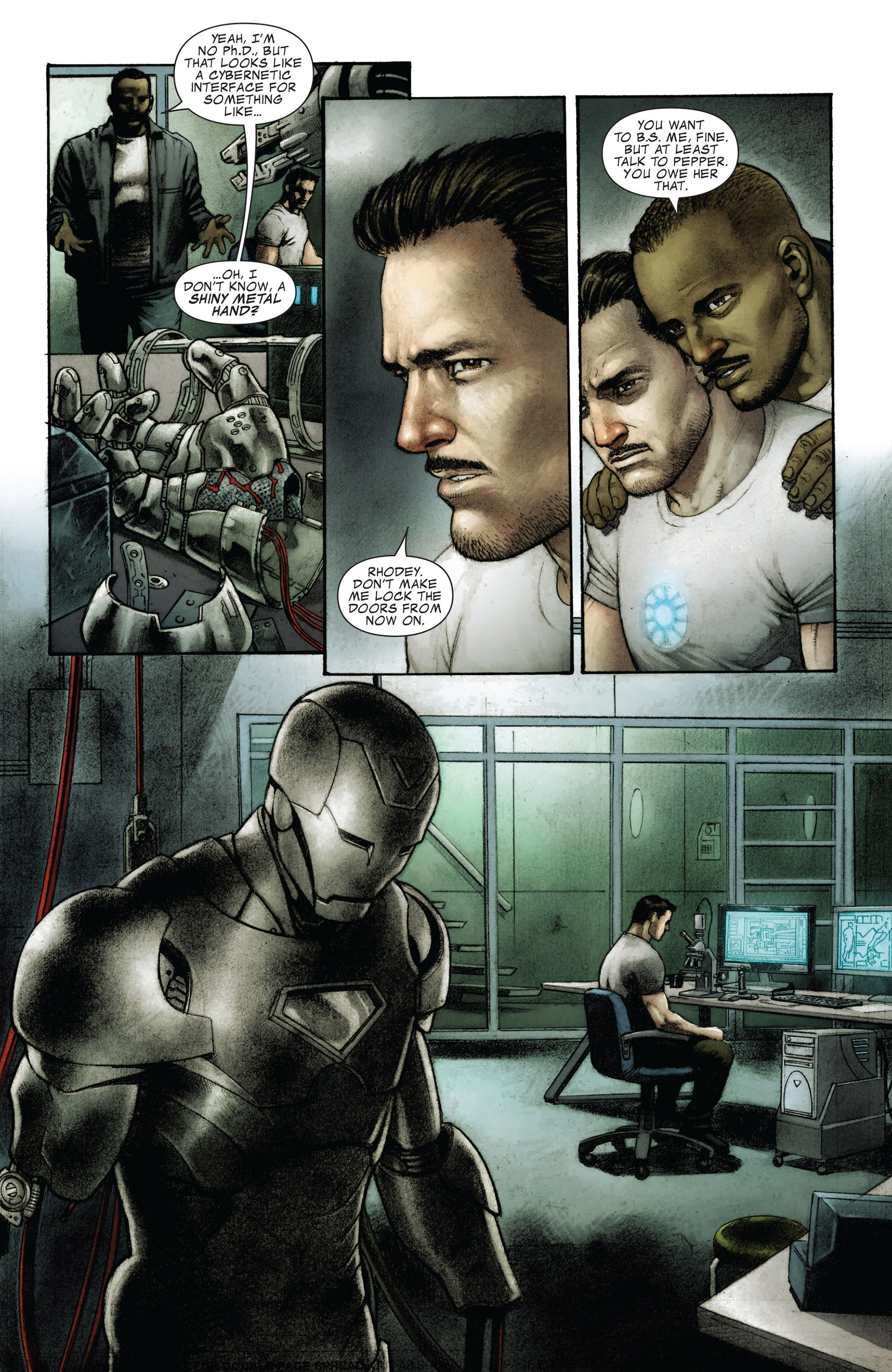 Read online Iron Man: Rapture comic -  Issue #1 - 11