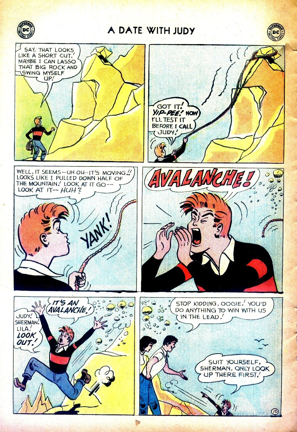 Read online A Date with Judy comic -  Issue #68 - 12