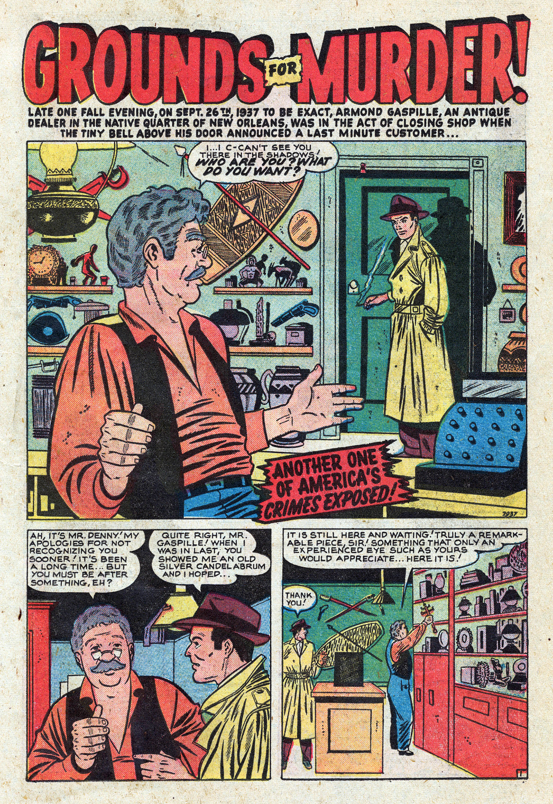 Read online Crime Exposed (1950) comic -  Issue #3 - 11