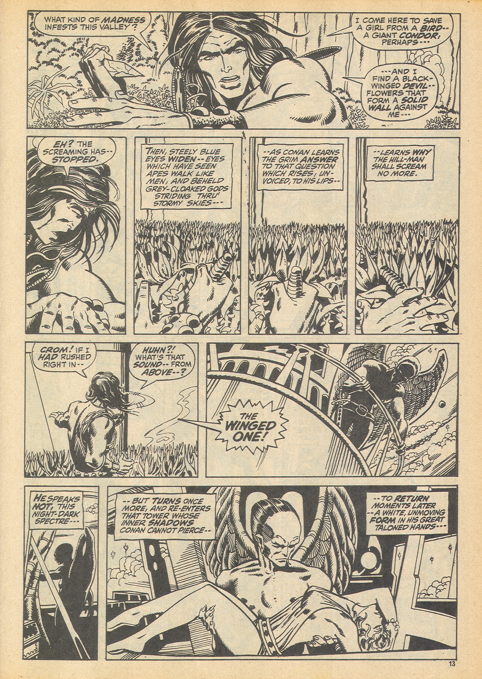 Read online The Savage Sword of Conan (1975) comic -  Issue #9 - 13