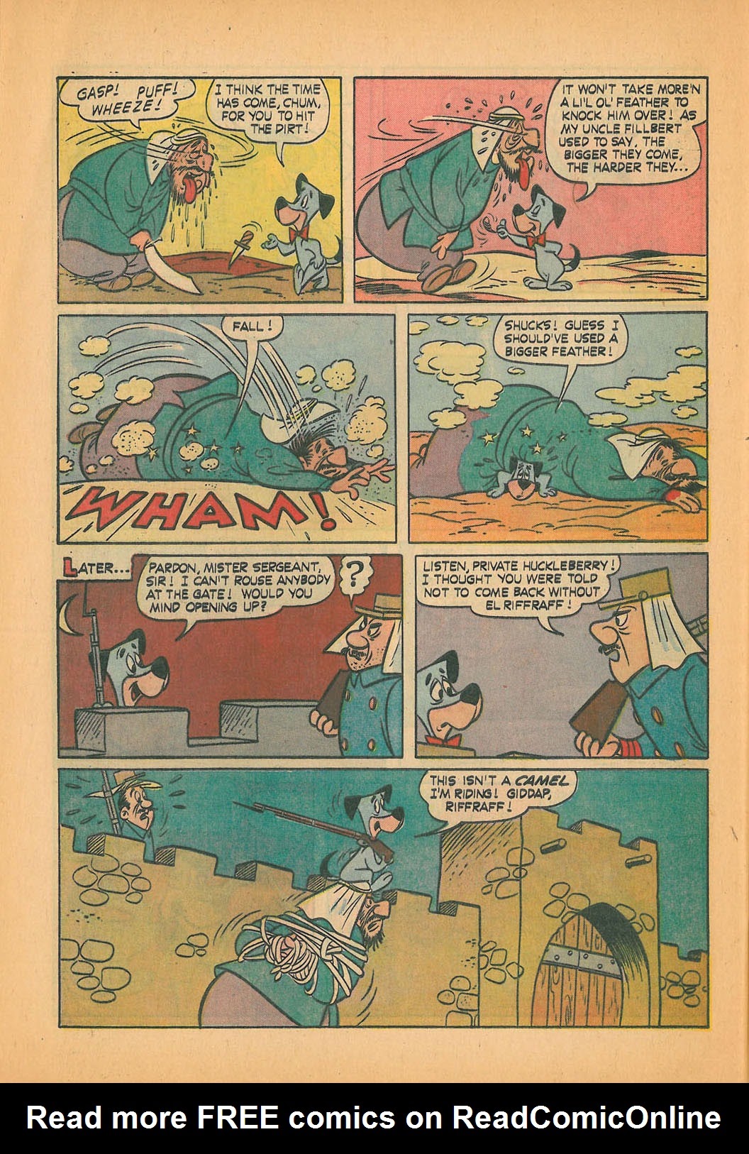 Read online Huckleberry Hound (1960) comic -  Issue #29 - 32