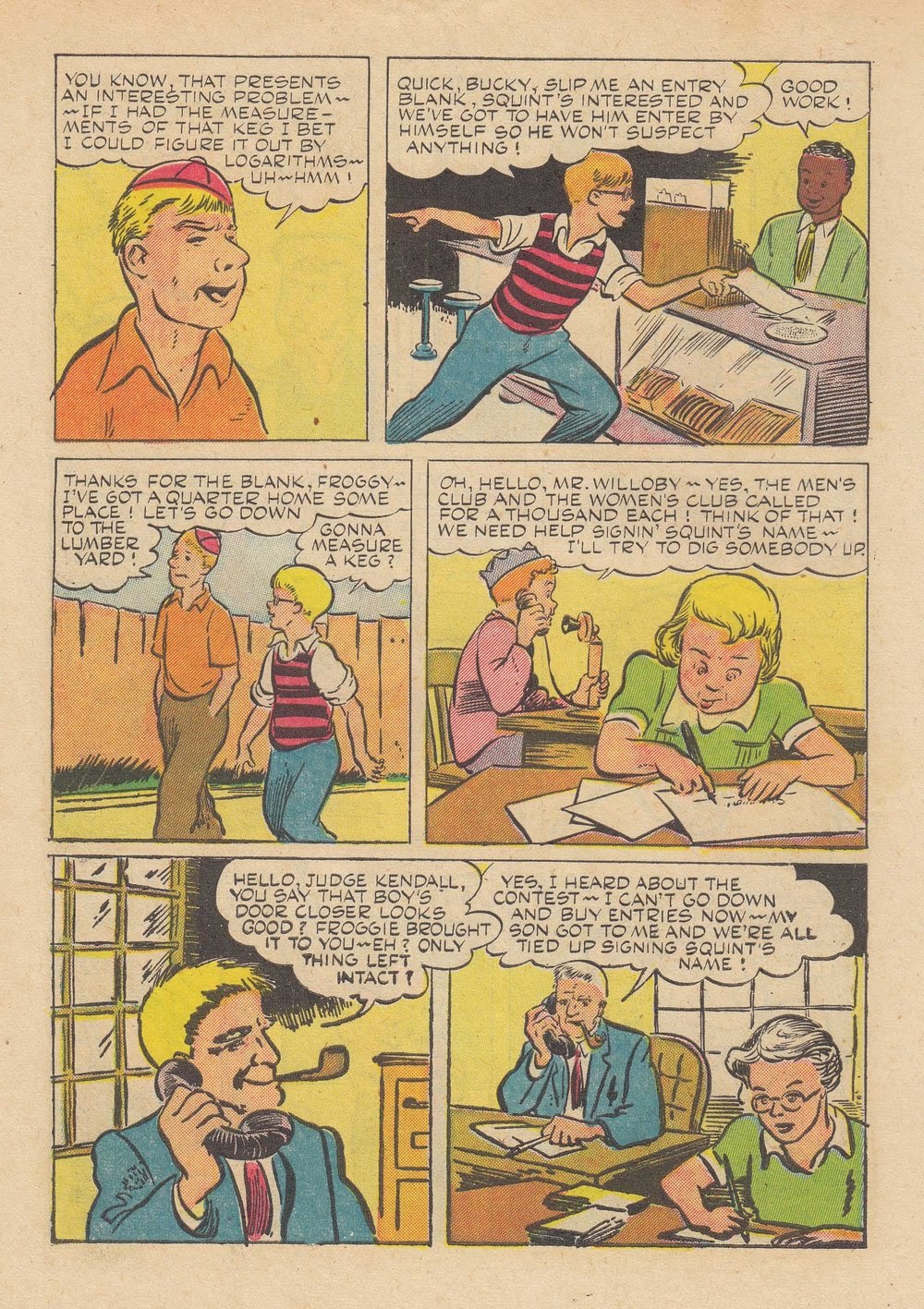 Read online Our Gang Comics comic -  Issue #31 - 14