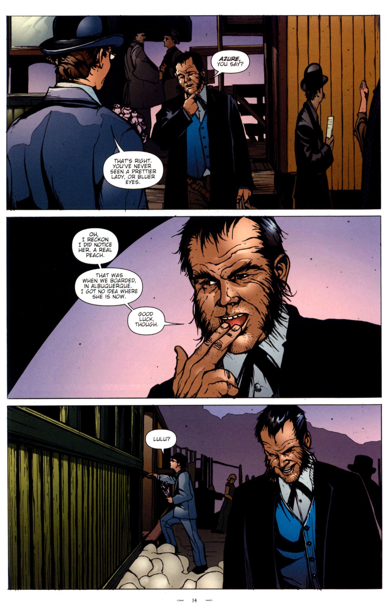 Read online Desperadoes: Banners of Gold comic -  Issue #3 - 16