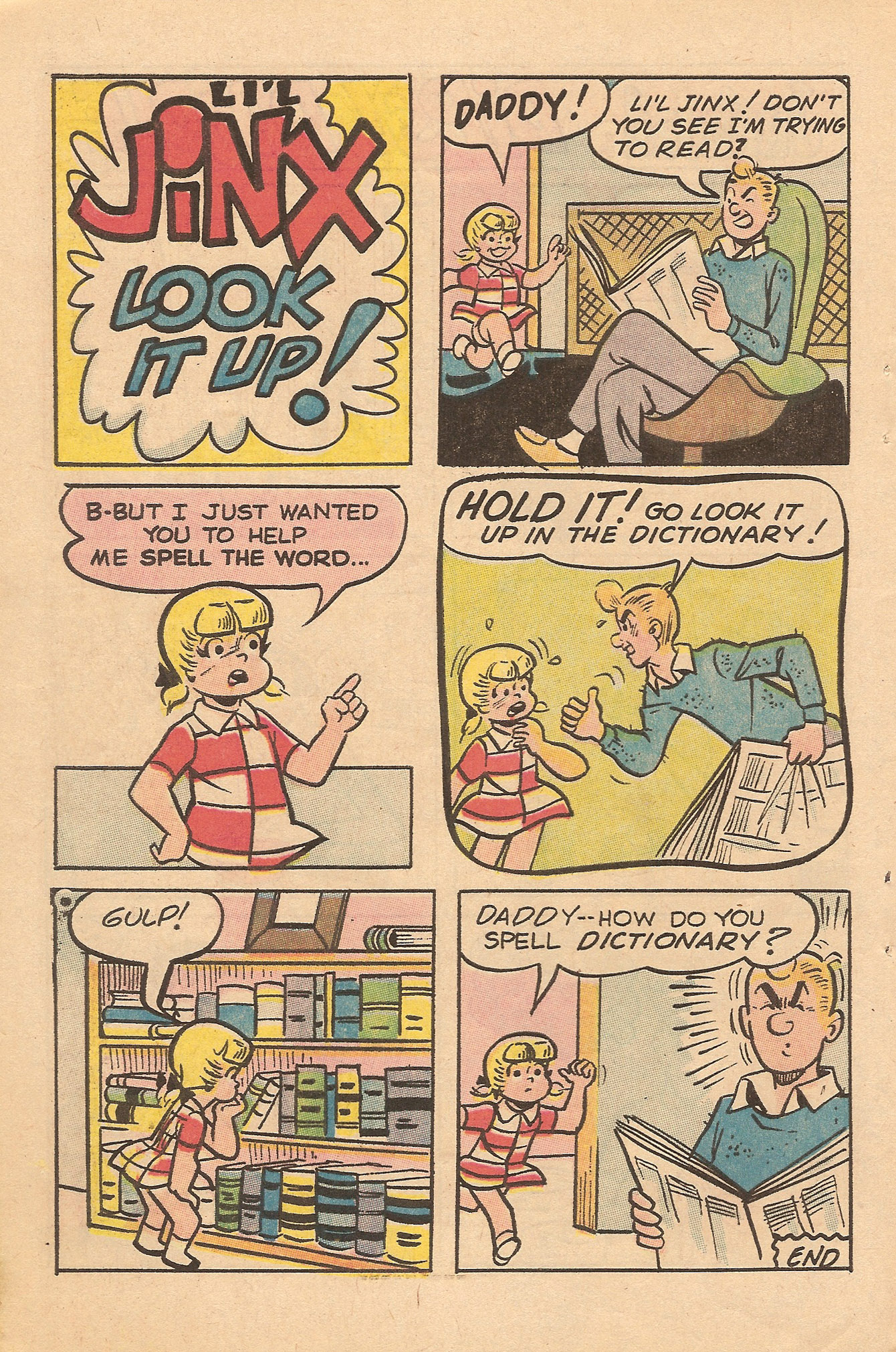 Read online Jughead's Jokes comic -  Issue #22 - 54