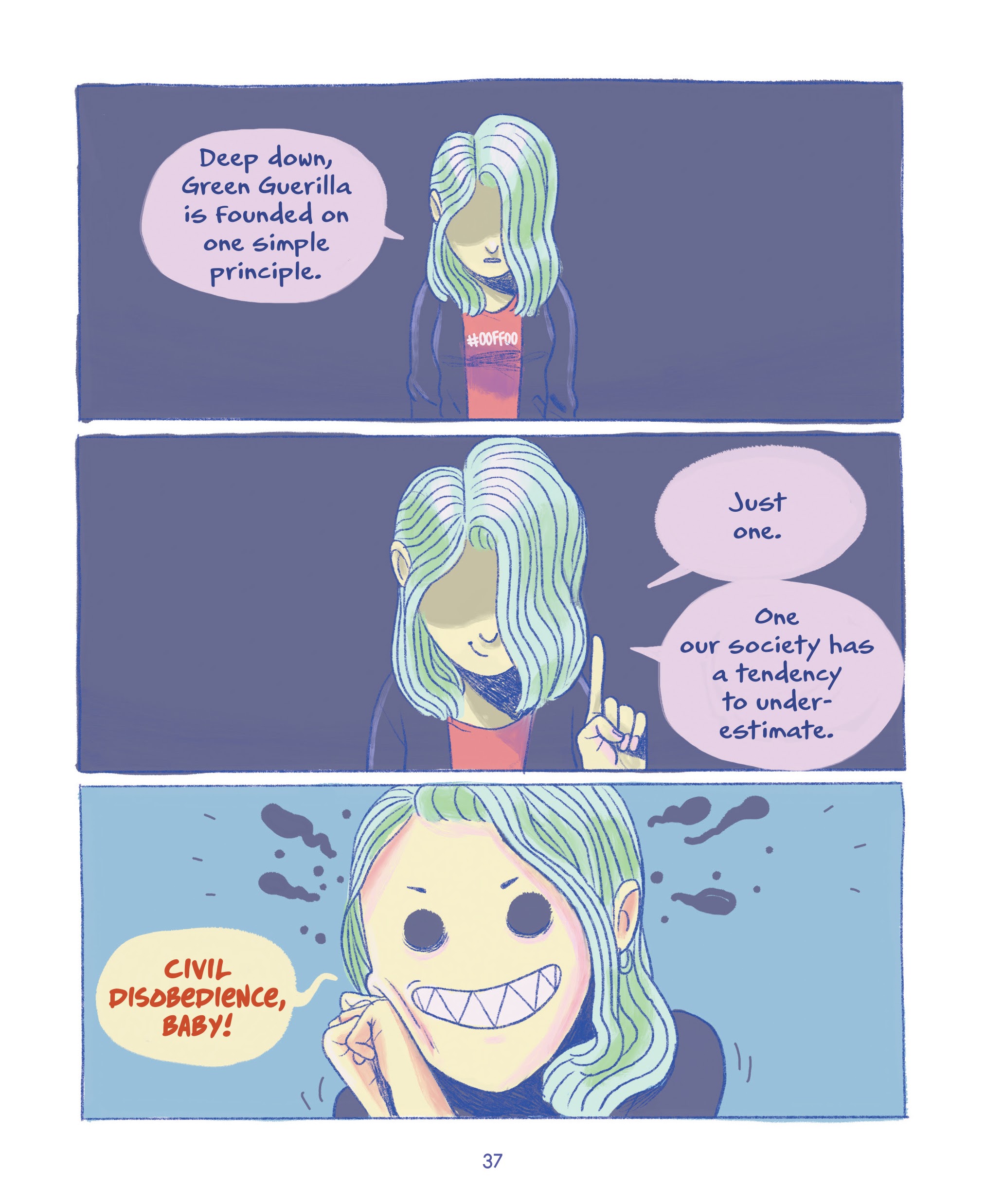 Read online Guerilla Green comic -  Issue # TPB (Part 1) - 36