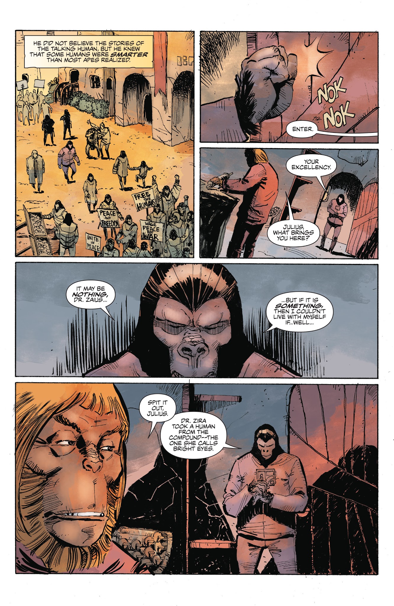 Read online Planet of the Apes: Ursus comic -  Issue #3 - 13