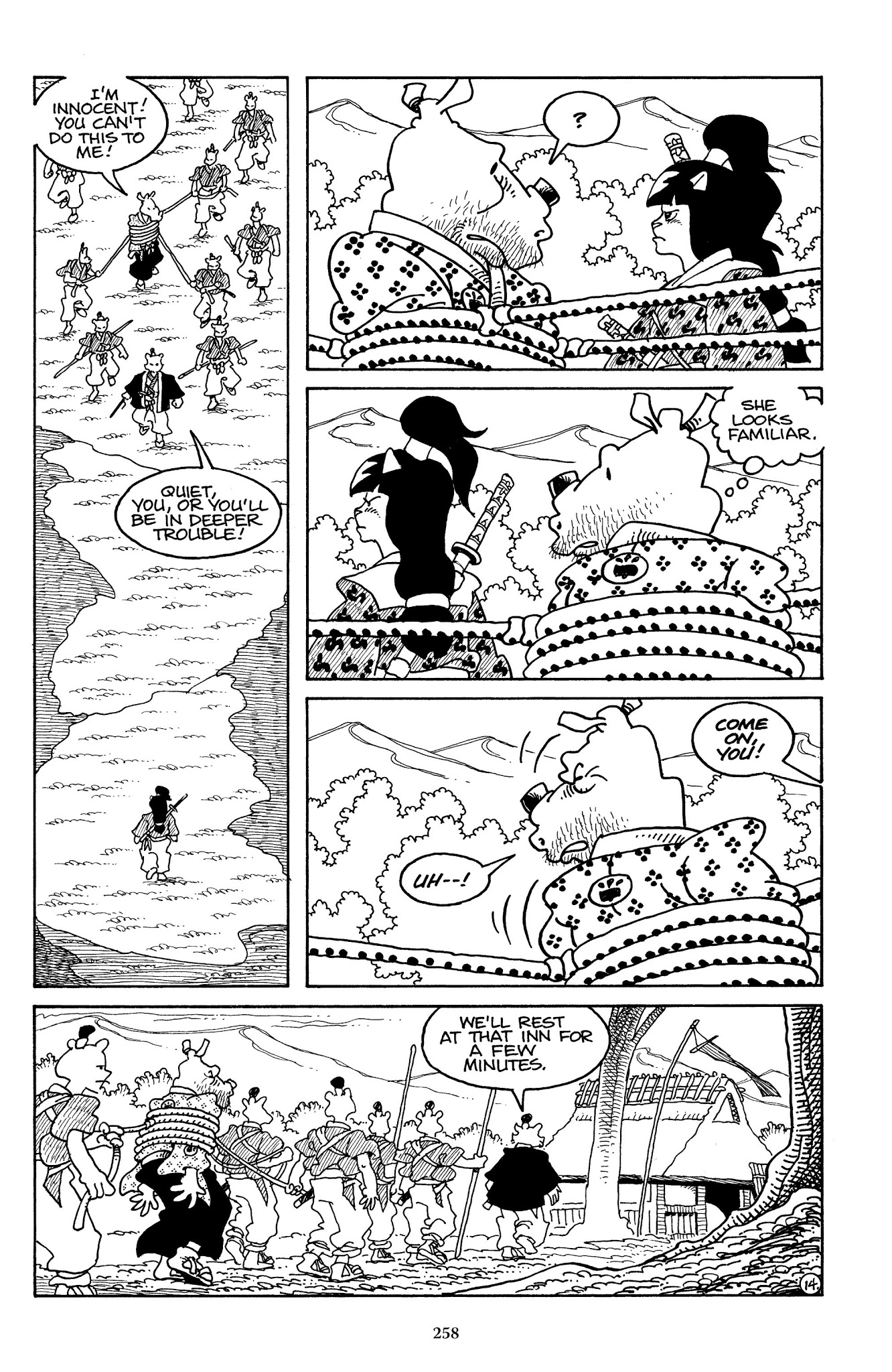 Read online The Usagi Yojimbo Saga comic -  Issue # TPB 2 - 254