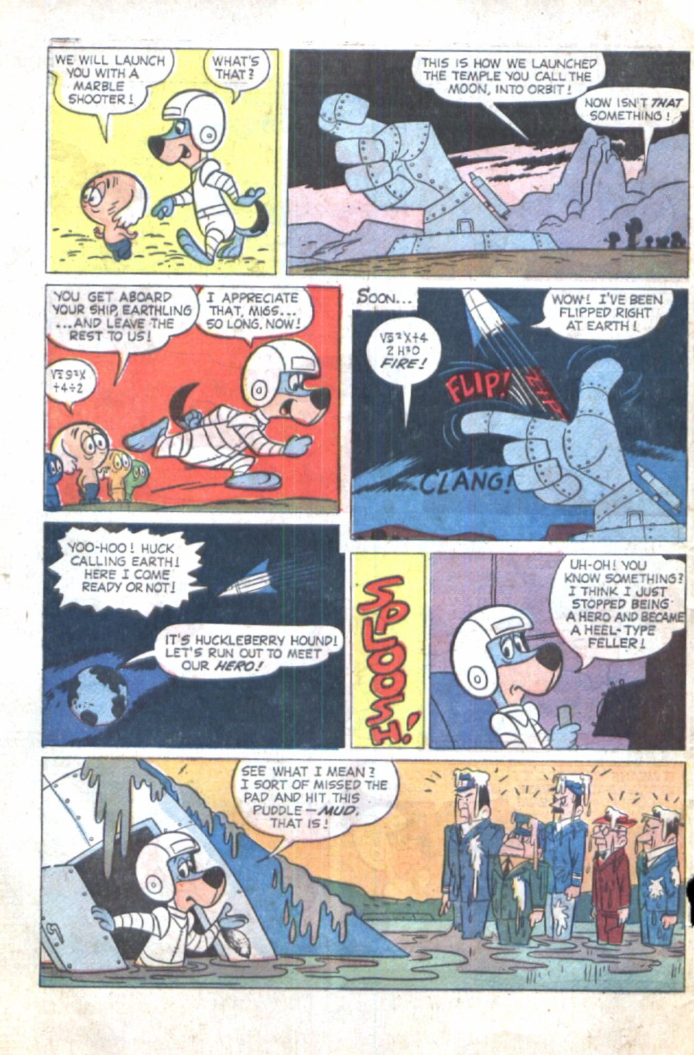 Read online Huckleberry Hound (1960) comic -  Issue #31 - 32