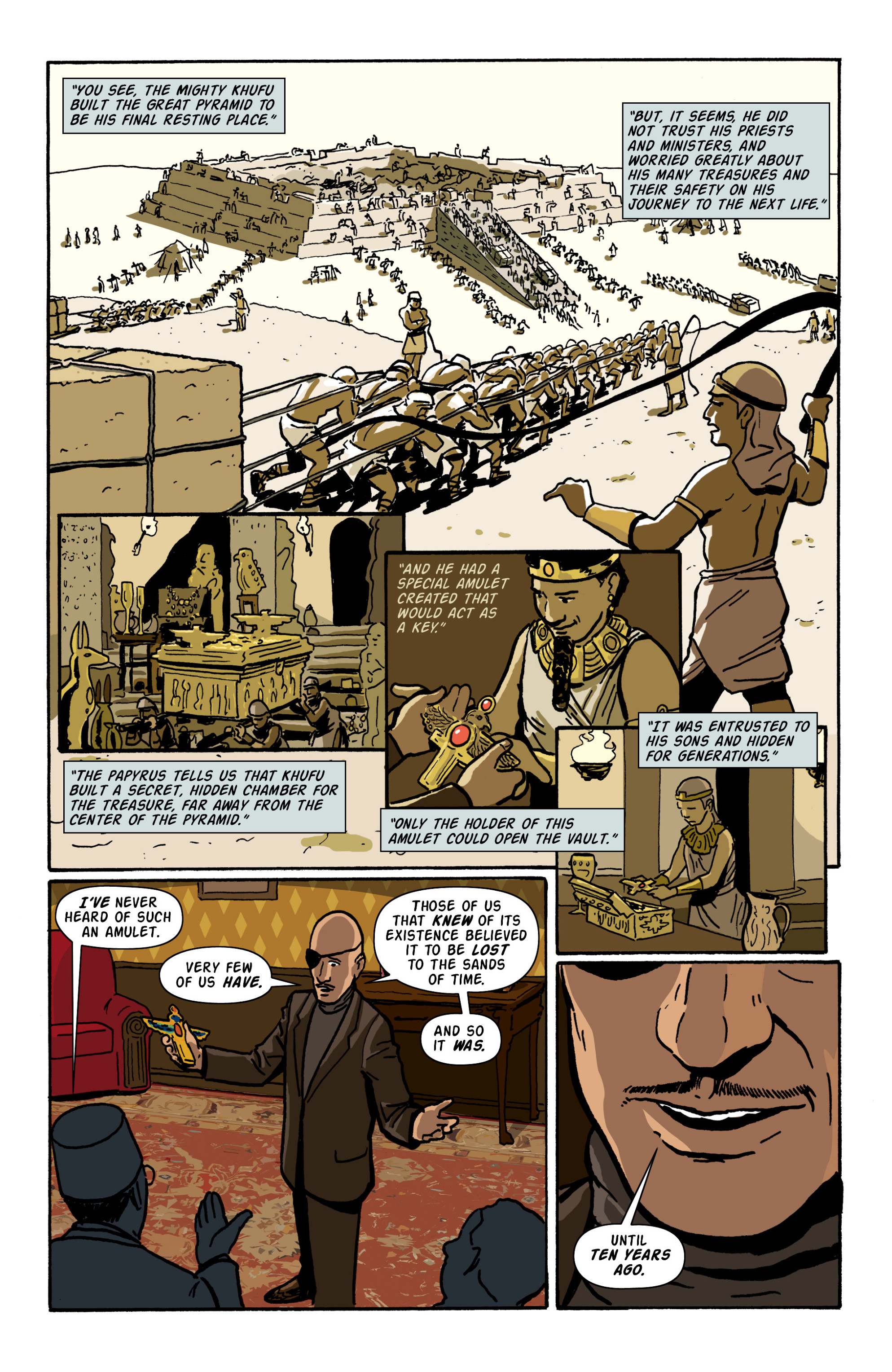 Read online Rocket Robinson and the Pharaoh's Fortune comic -  Issue # TPB (Part 2) - 10