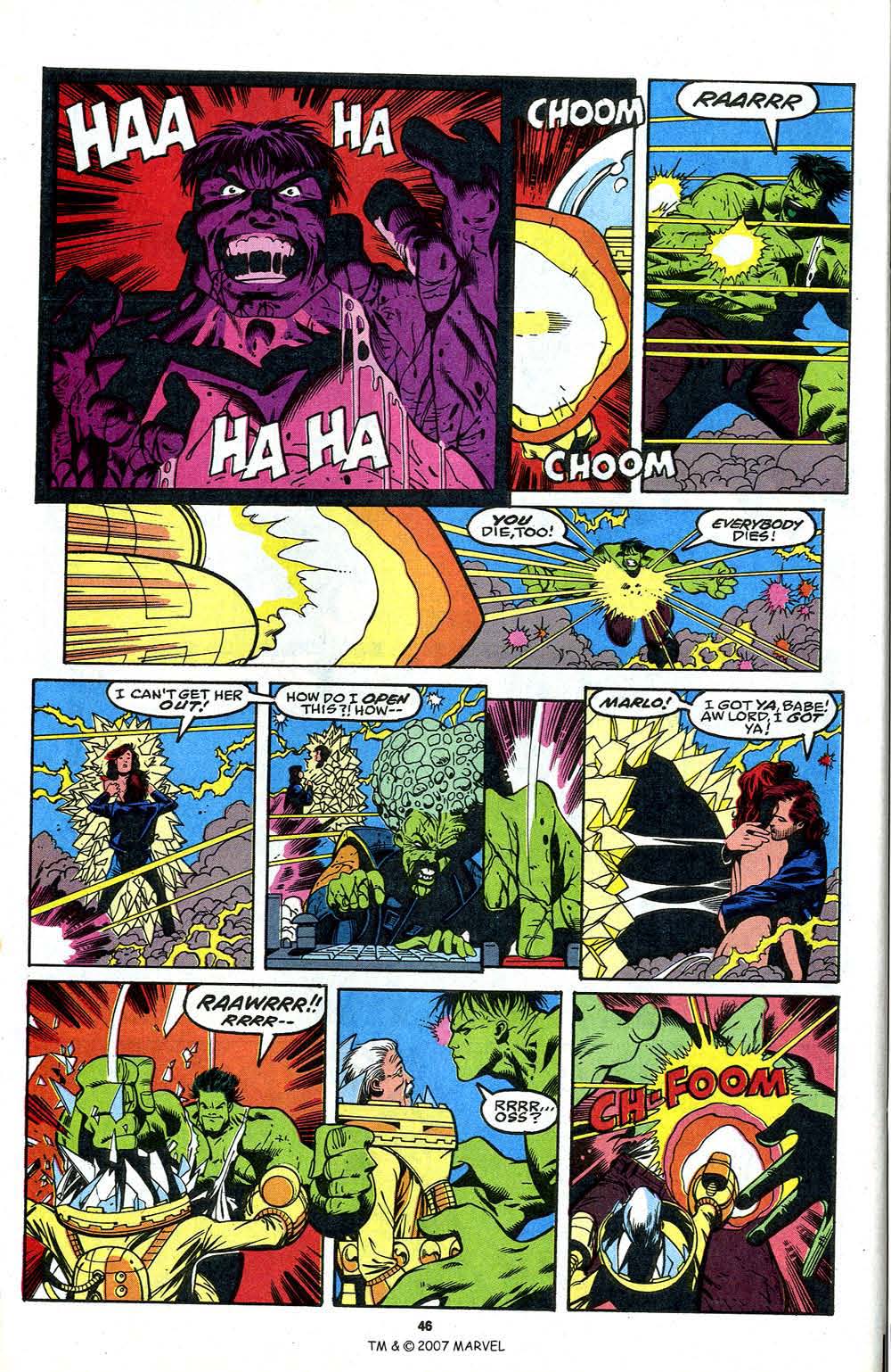 Read online The Incredible Hulk (1968) comic -  Issue #400 - 48