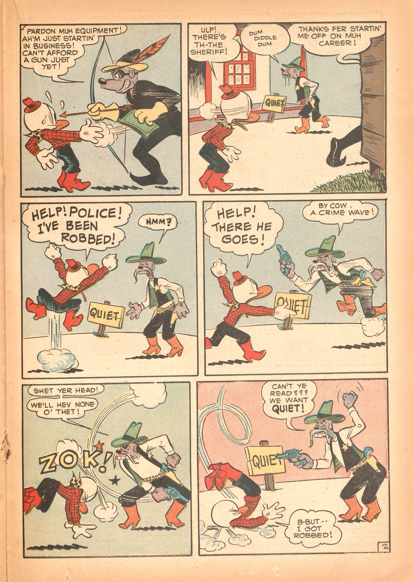 Read online Super Duck Comics comic -  Issue #31 - 33