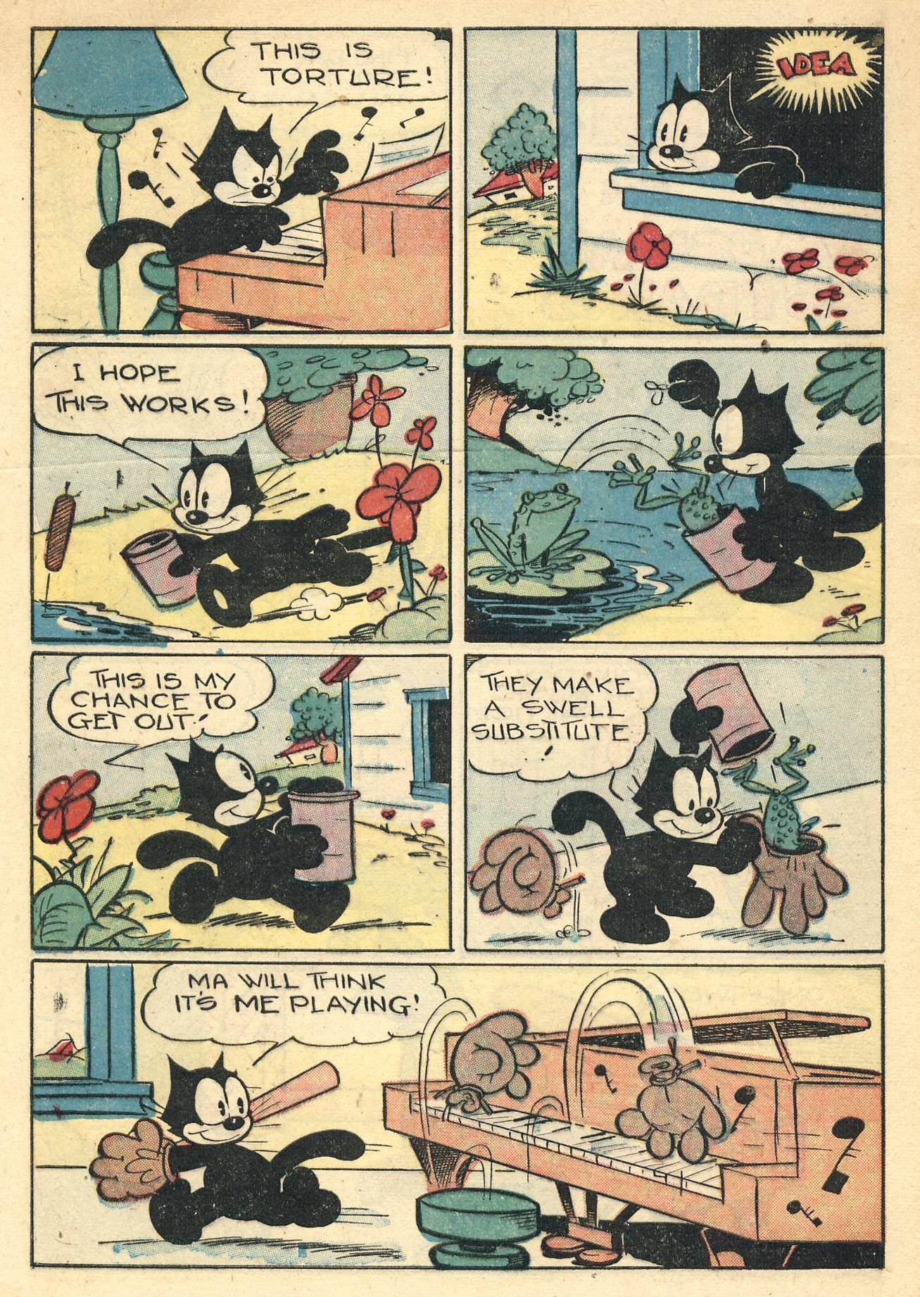 Read online Felix the Cat (1948) comic -  Issue #11 - 4