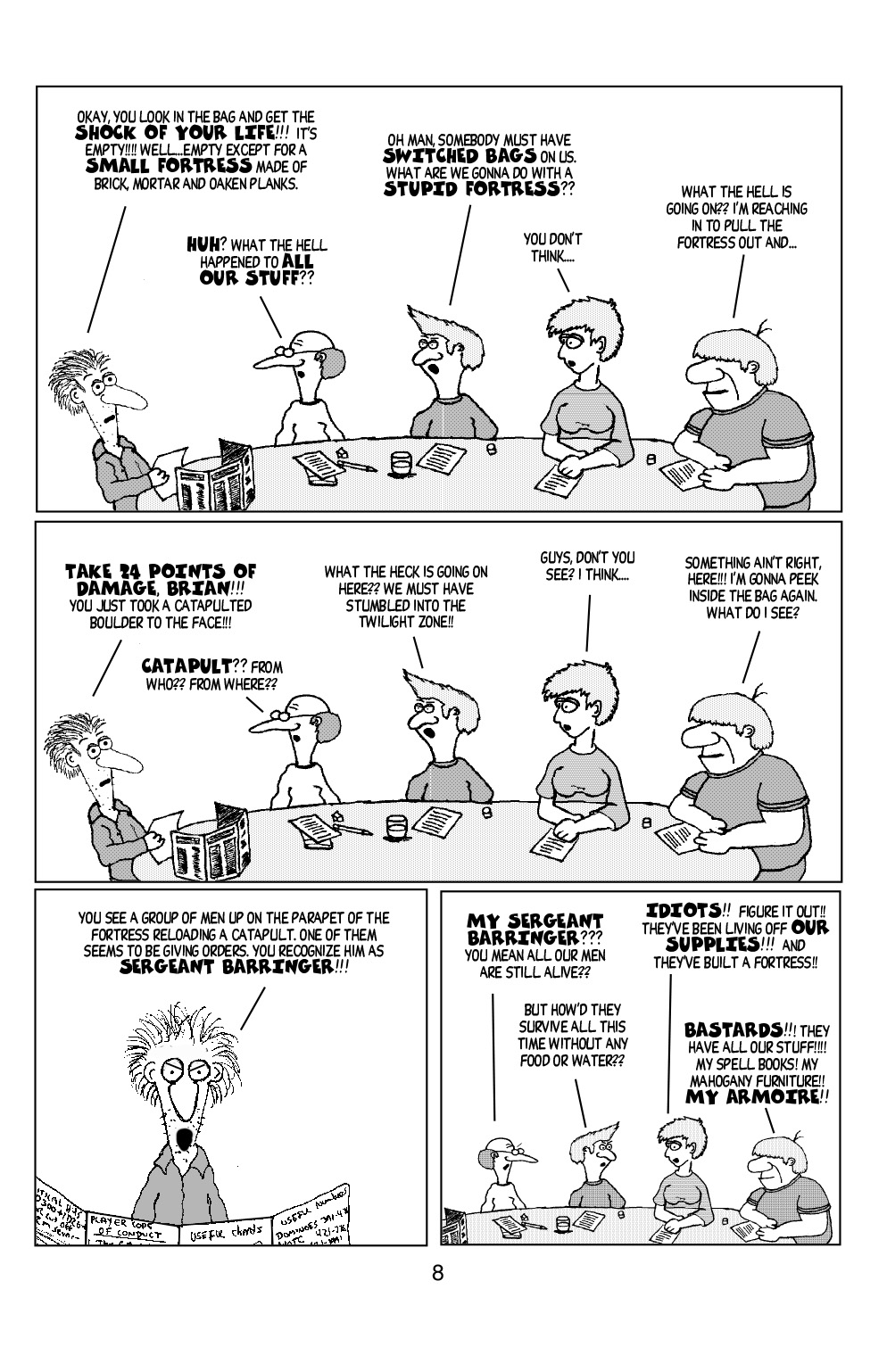 Read online Knights of the Dinner Table comic -  Issue #14 - 10