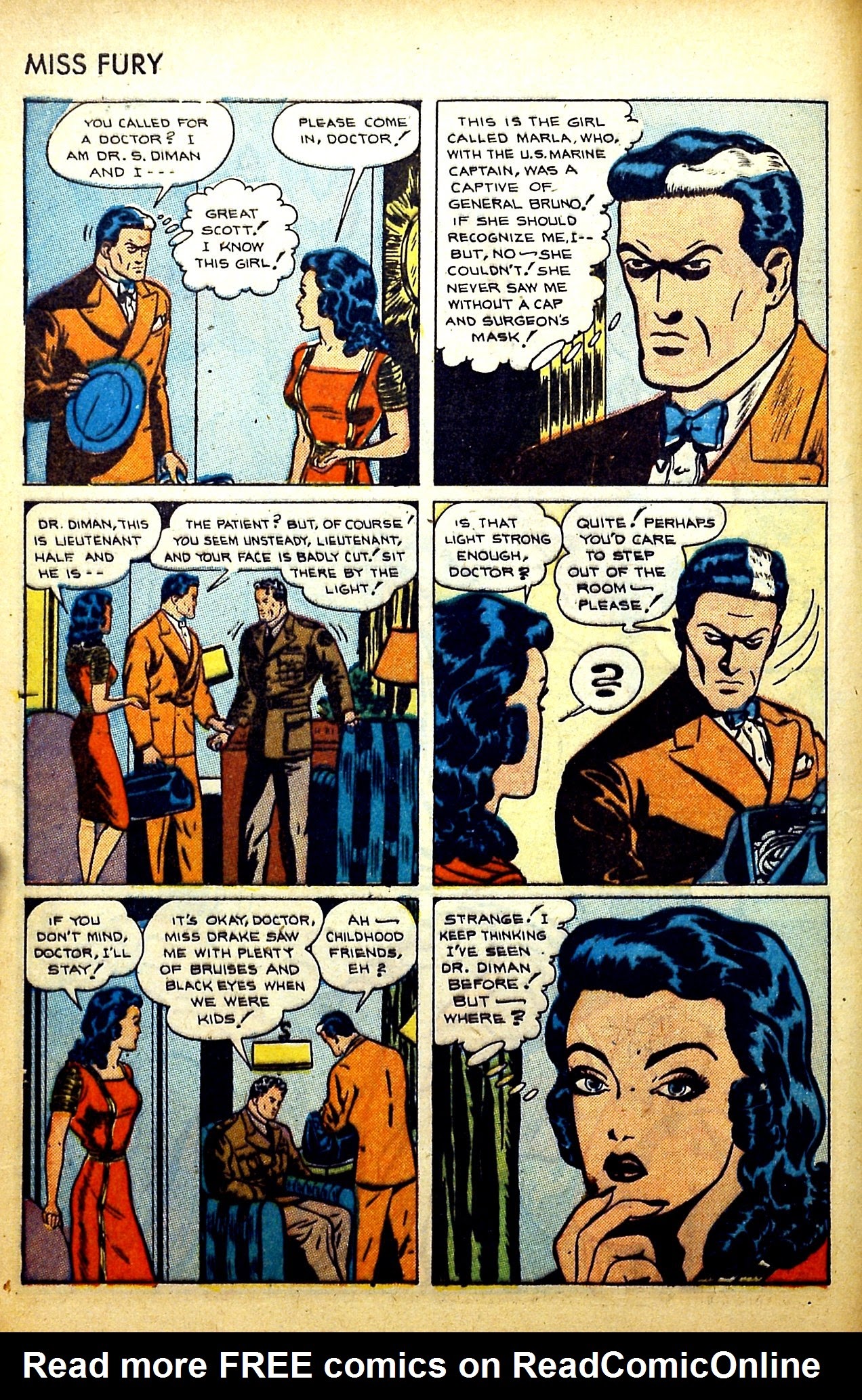Read online Miss Fury Comics comic -  Issue #8 - 5