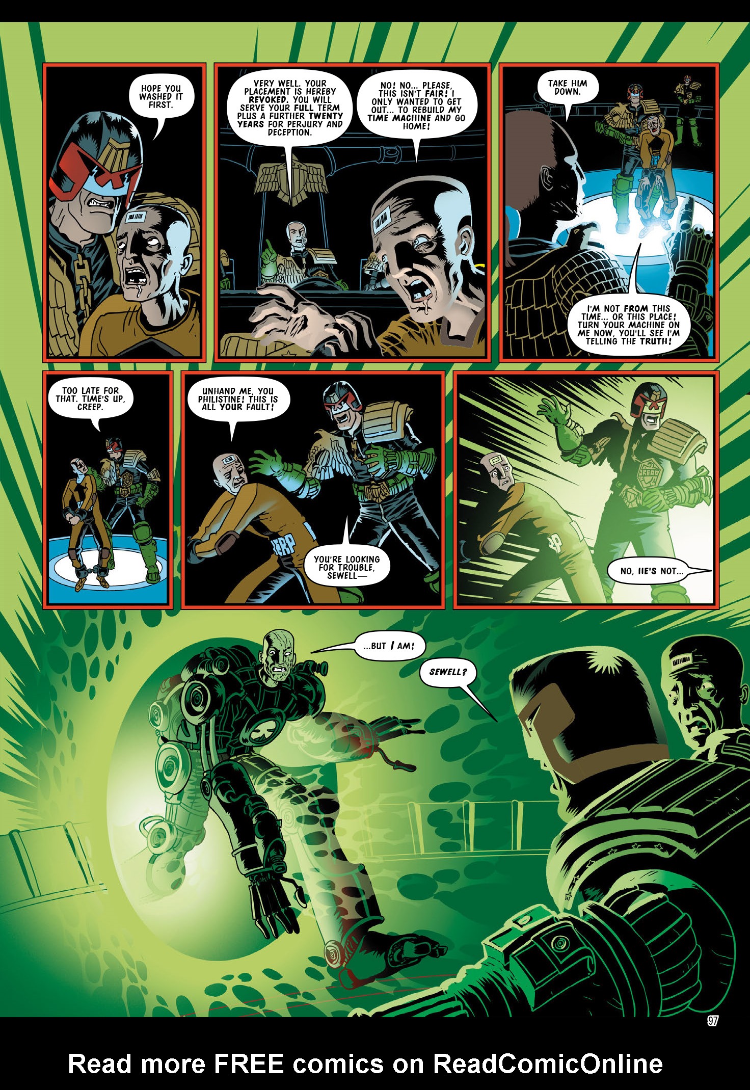 Read online Judge Dredd: The Complete Case Files comic -  Issue # TPB 42 (Part 1) - 99