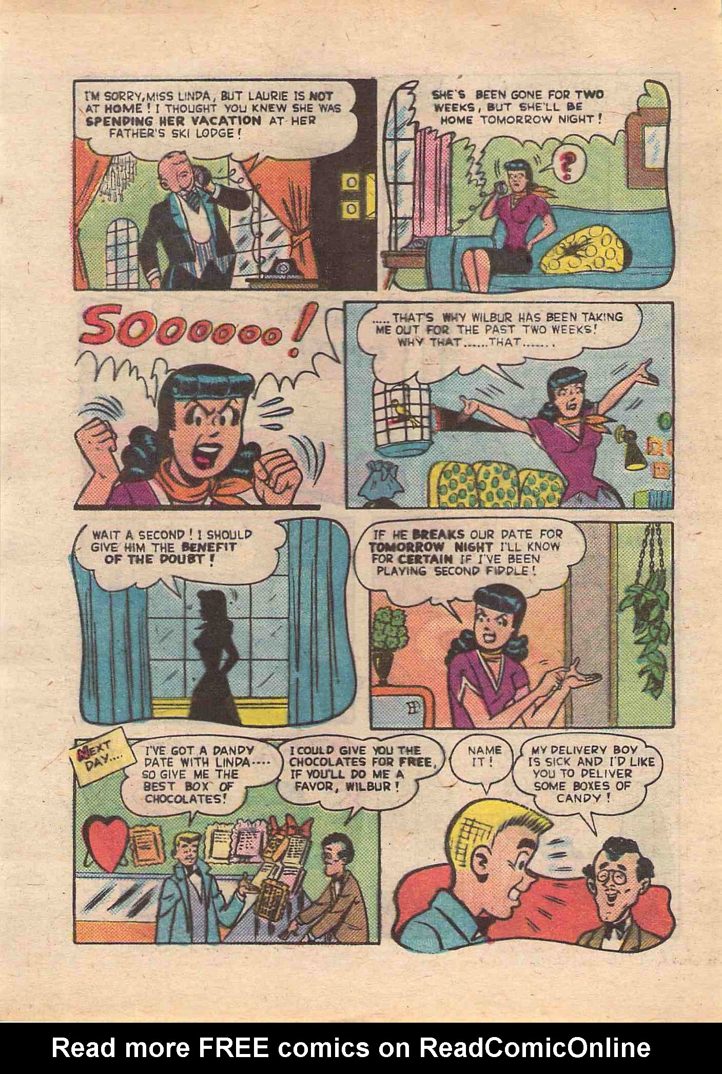 Read online Archie's Double Digest Magazine comic -  Issue #21 - 136