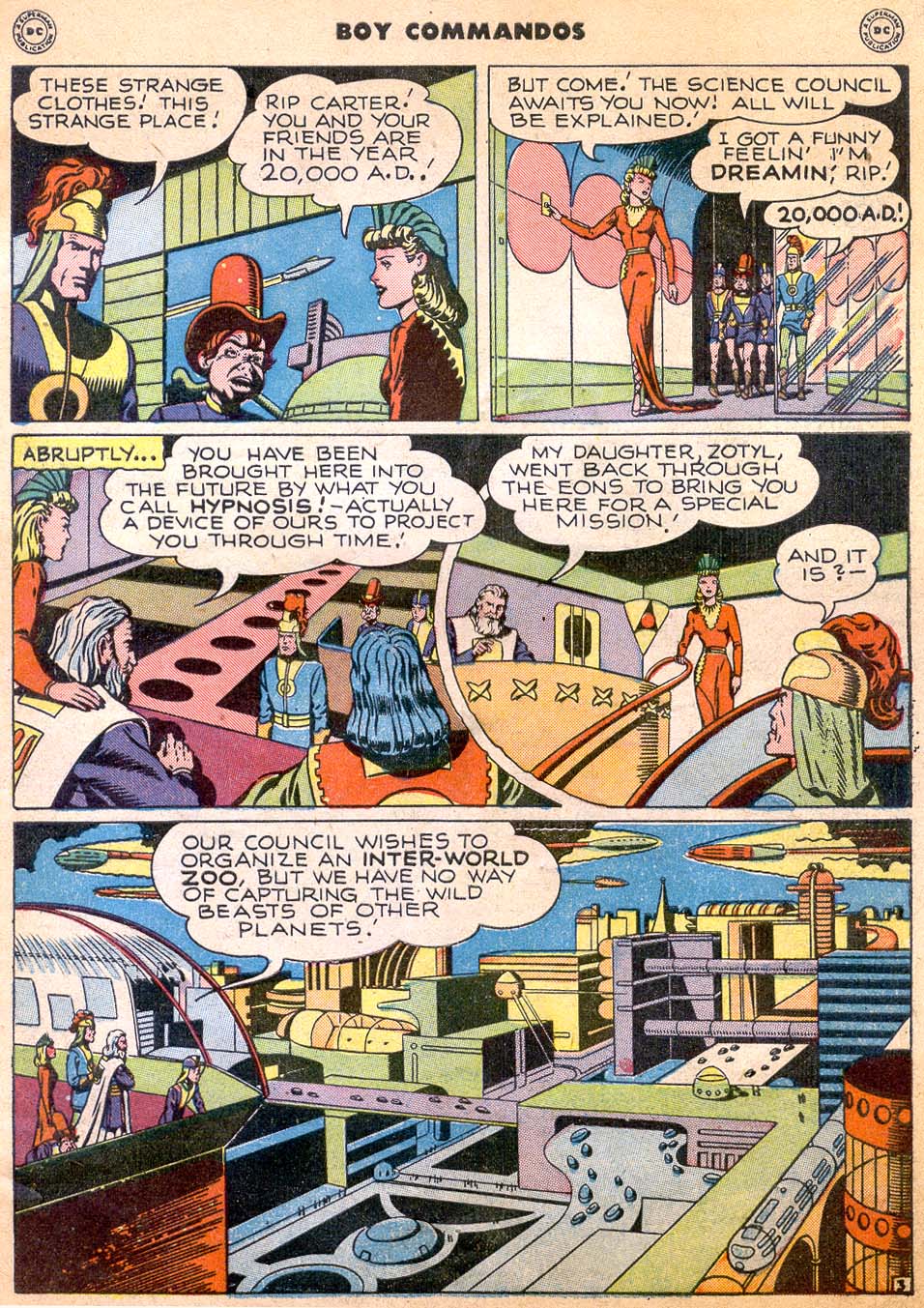 Read online Boy Commandos comic -  Issue #28 - 5