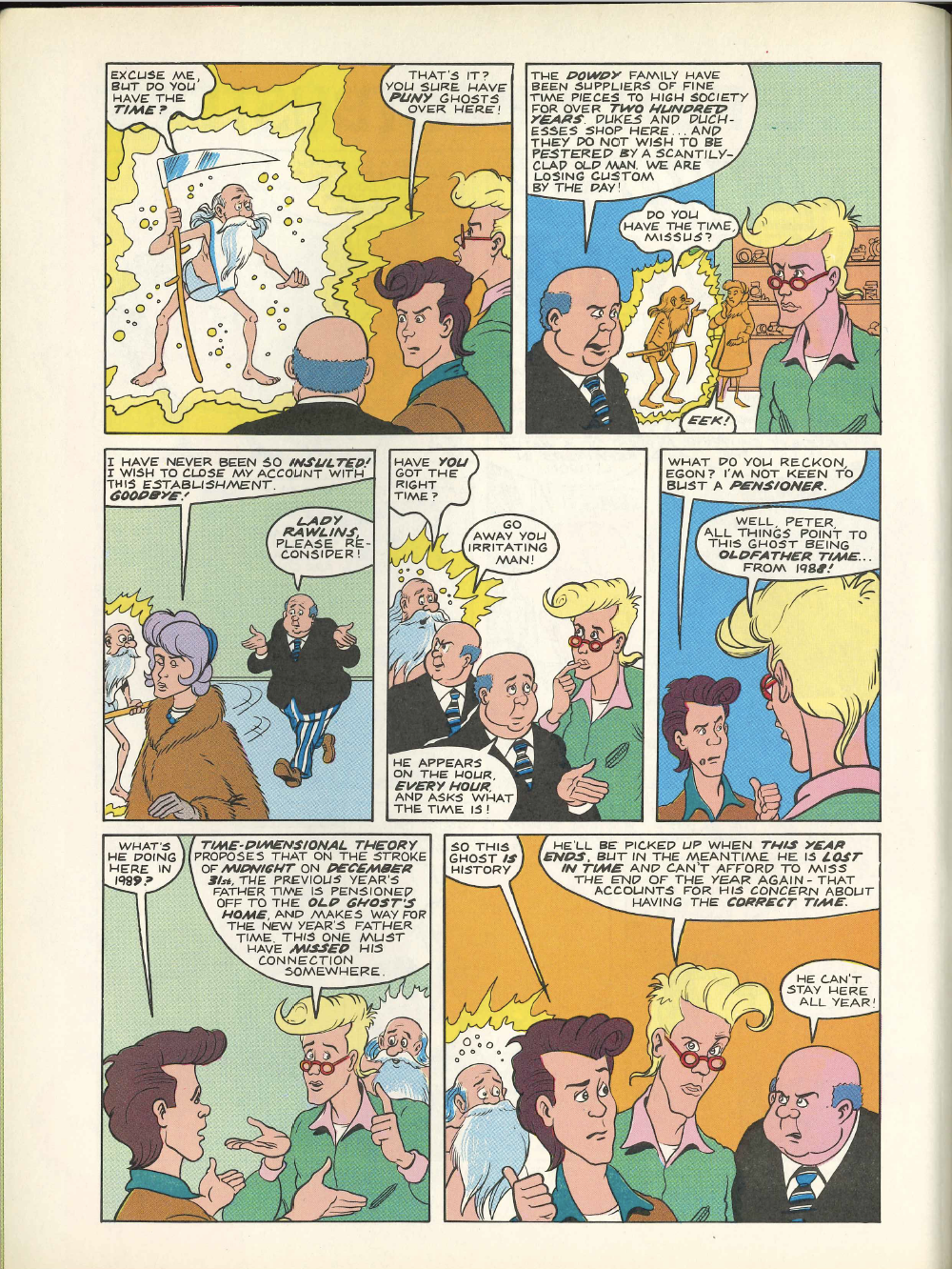 Read online The Real Ghostbusters comic -  Issue #190 - 10
