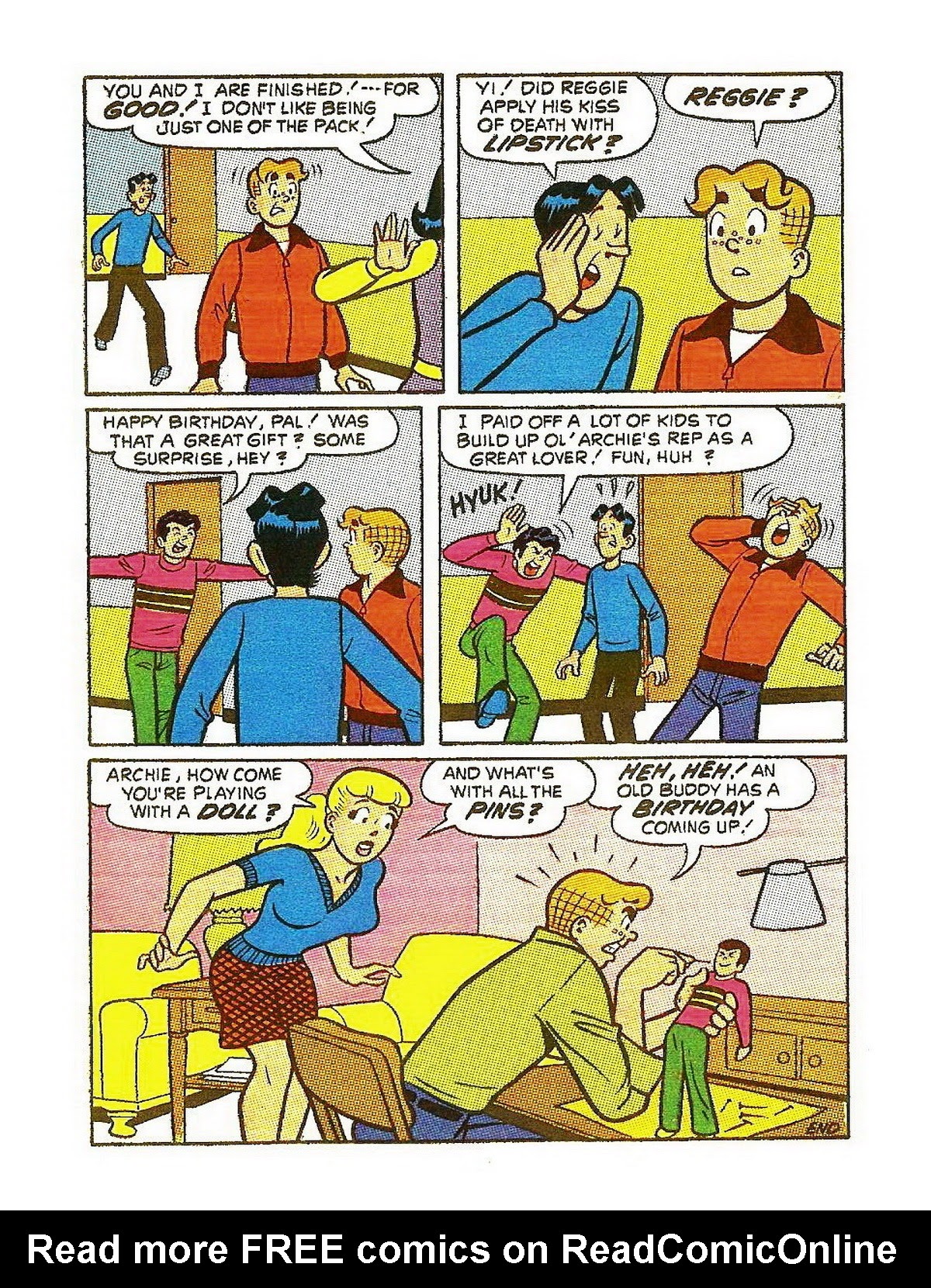 Read online Archie's Double Digest Magazine comic -  Issue #56 - 132