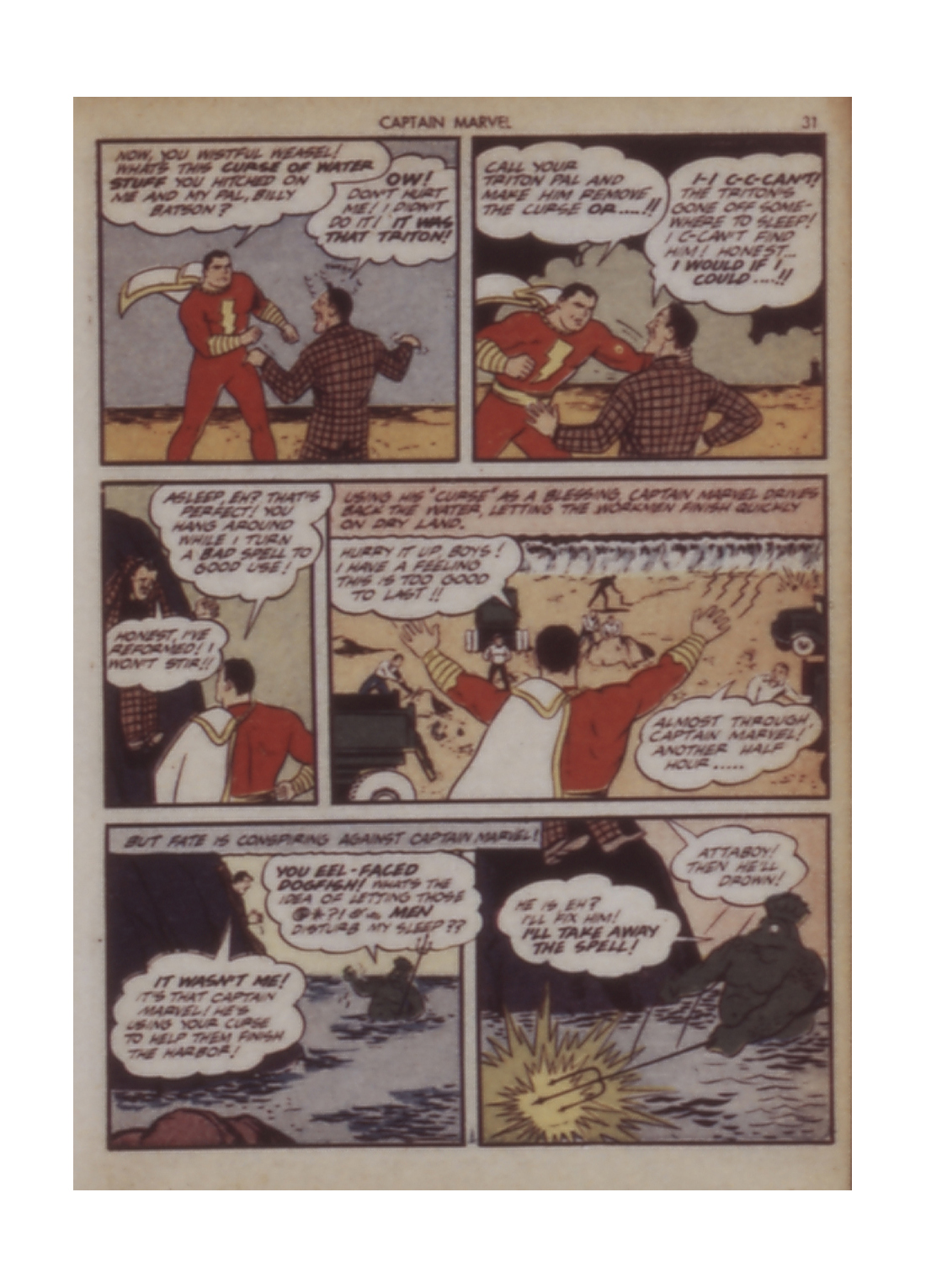 Read online Captain Marvel Adventures comic -  Issue #12 - 31