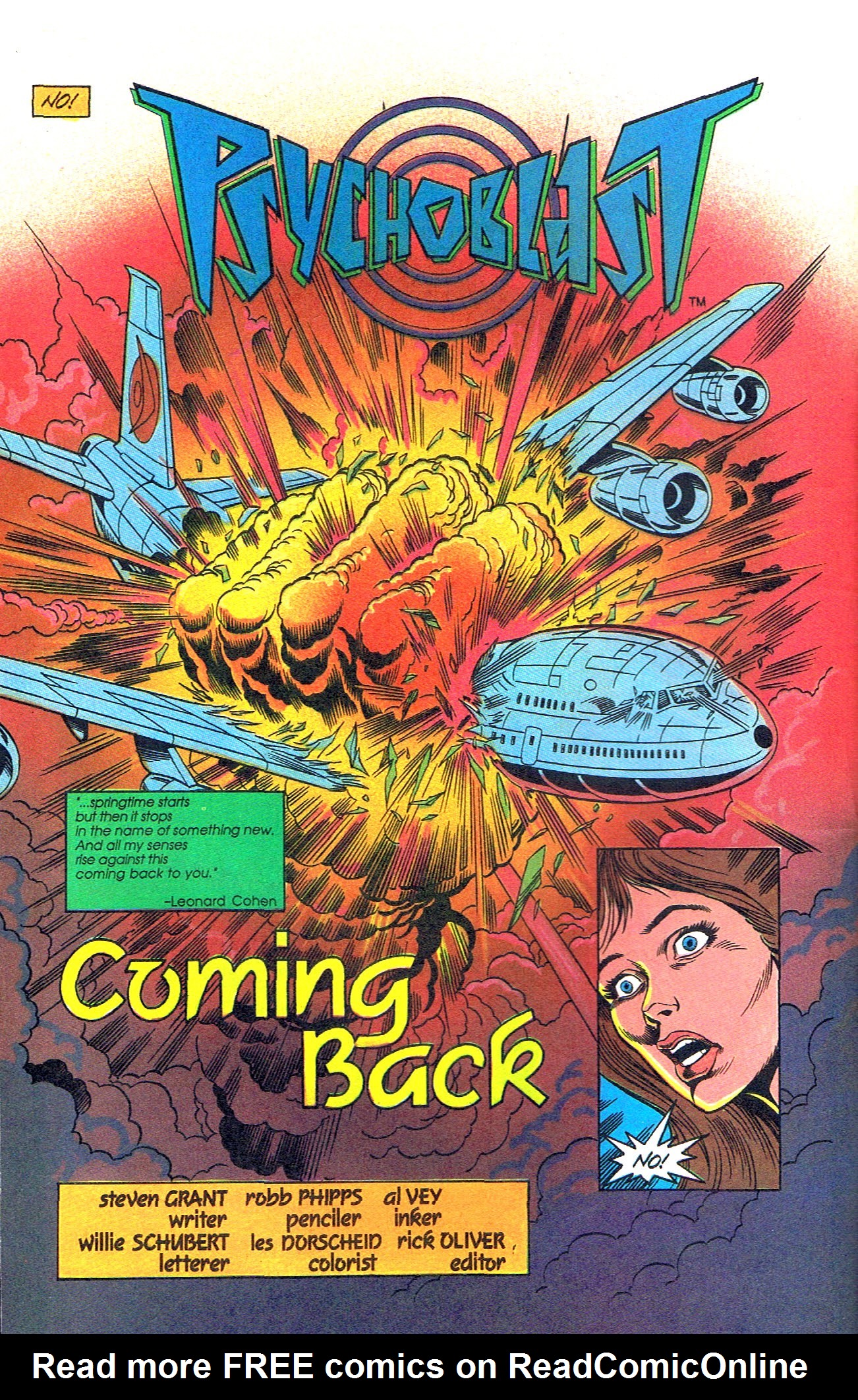 Read online Psychoblast comic -  Issue #1 - 4