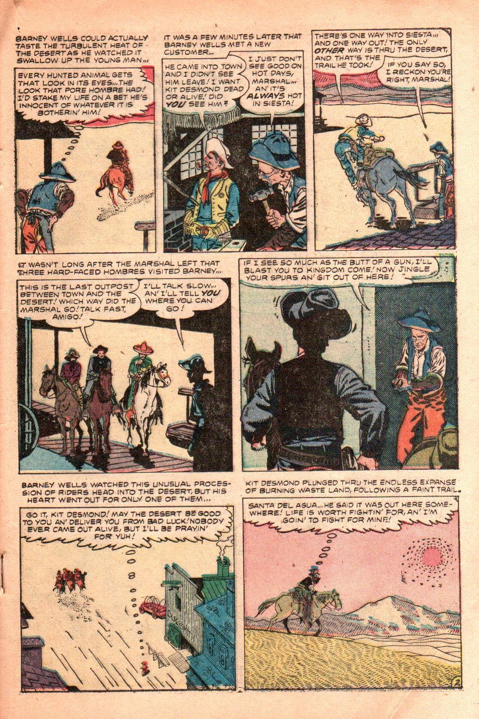 Read online Outlaw Fighters comic -  Issue #3 - 21