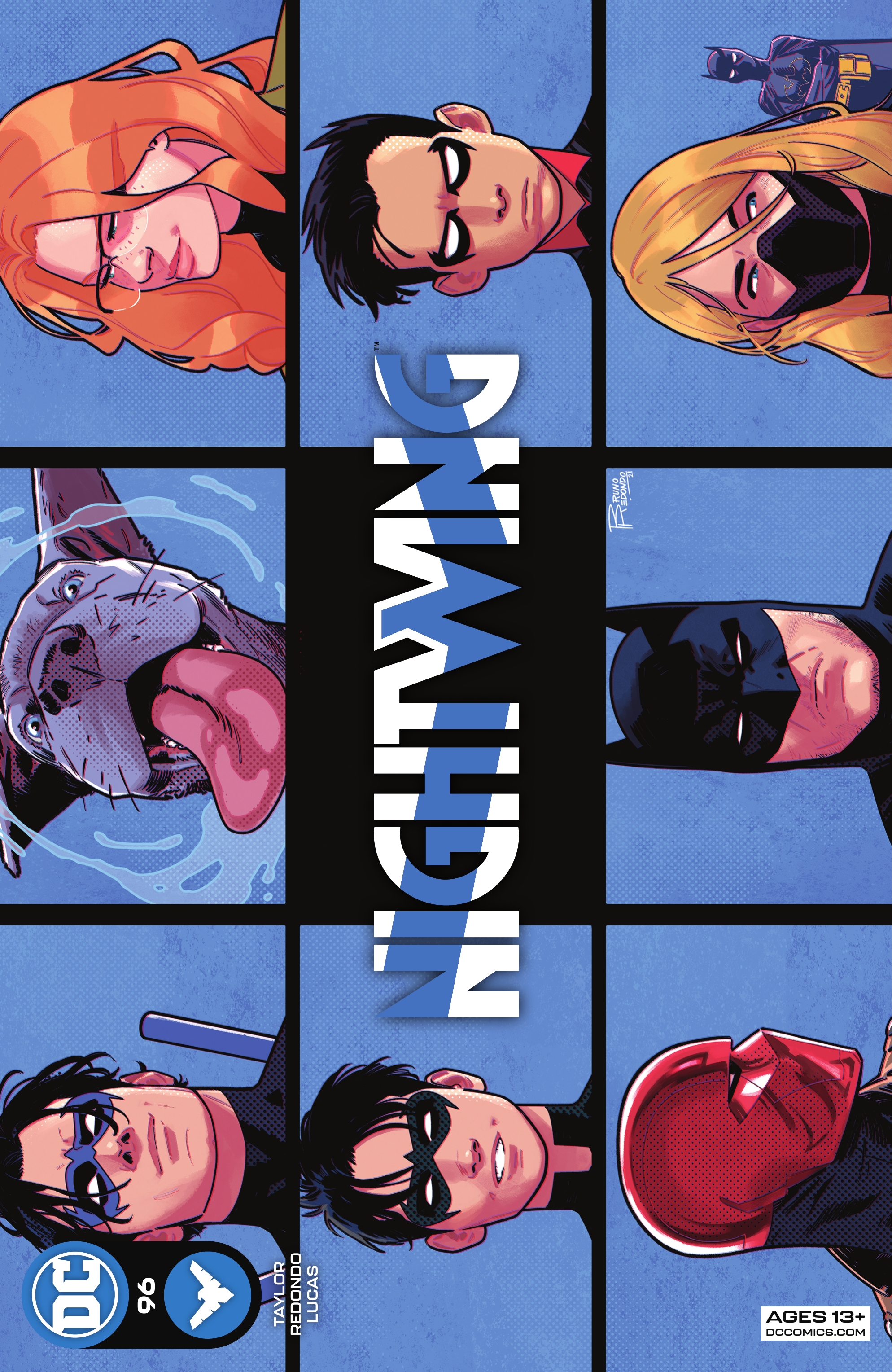 Read online Nightwing (2016) comic -  Issue #96 - 1