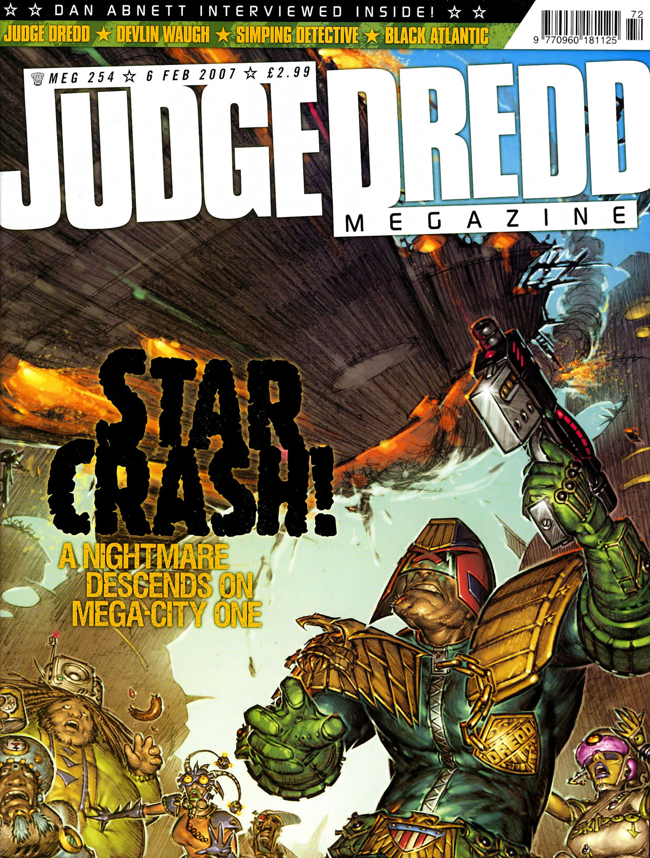 Read online Judge Dredd Megazine (Vol. 5) comic -  Issue #254 - 1