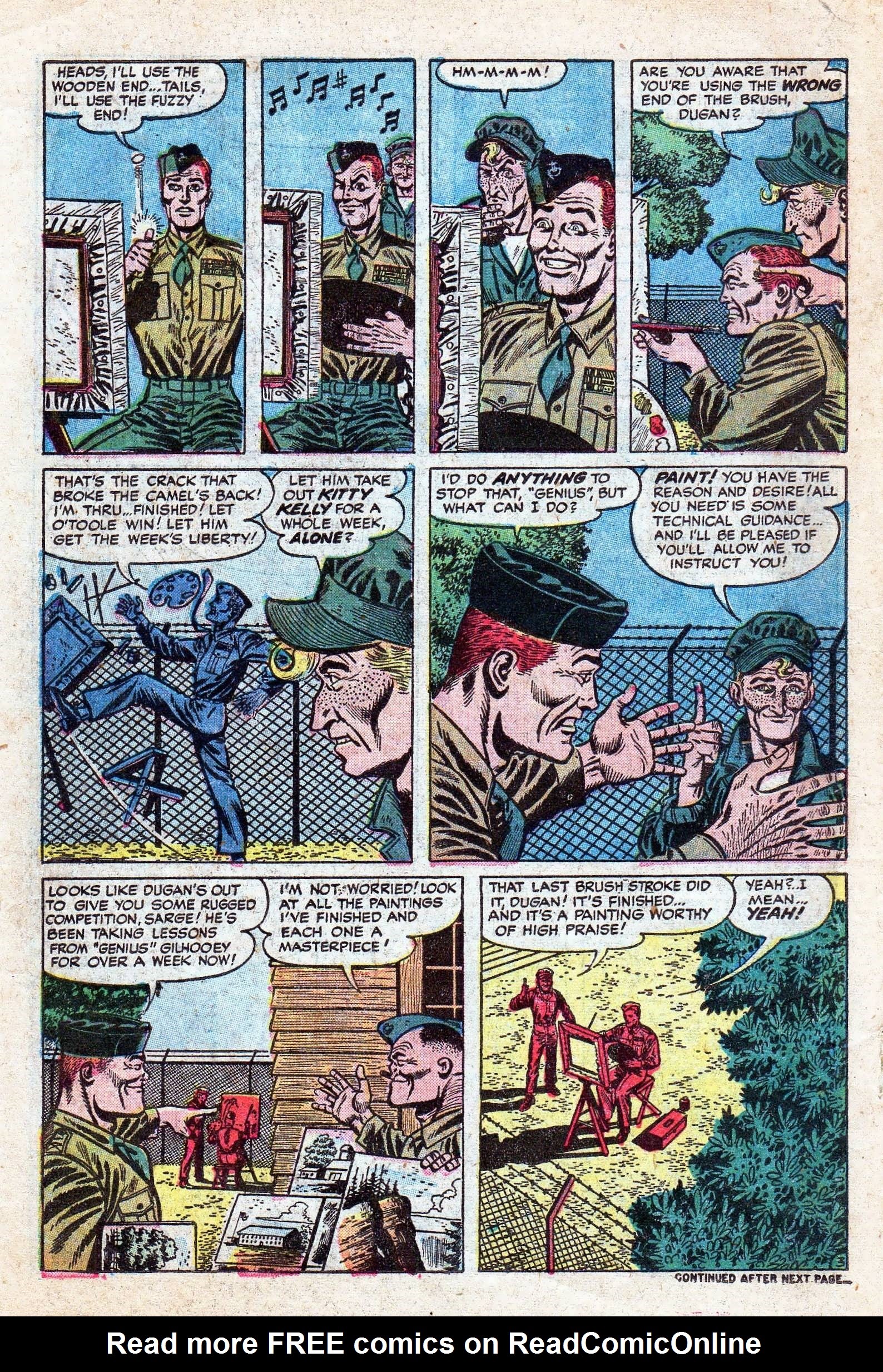 Read online Devil Dog Dugan comic -  Issue #2 - 18