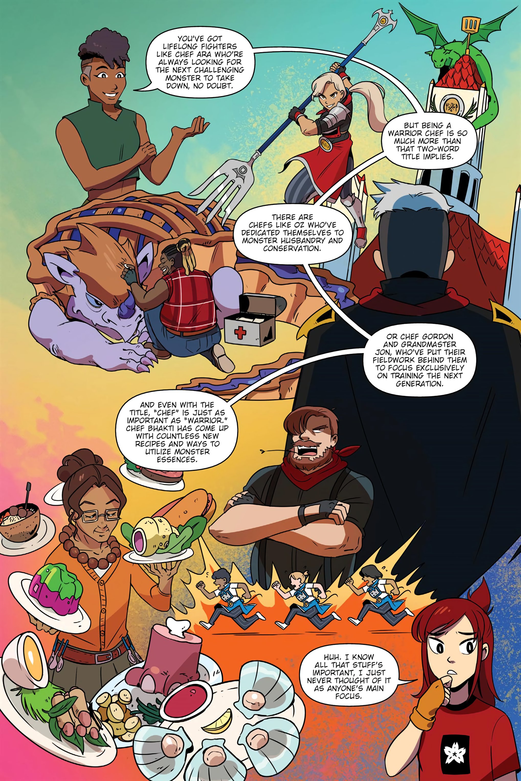 Read online Cooking with Monsters: The Beginner's Guide to Culinary Combat comic -  Issue # TPB (Part 2) - 60