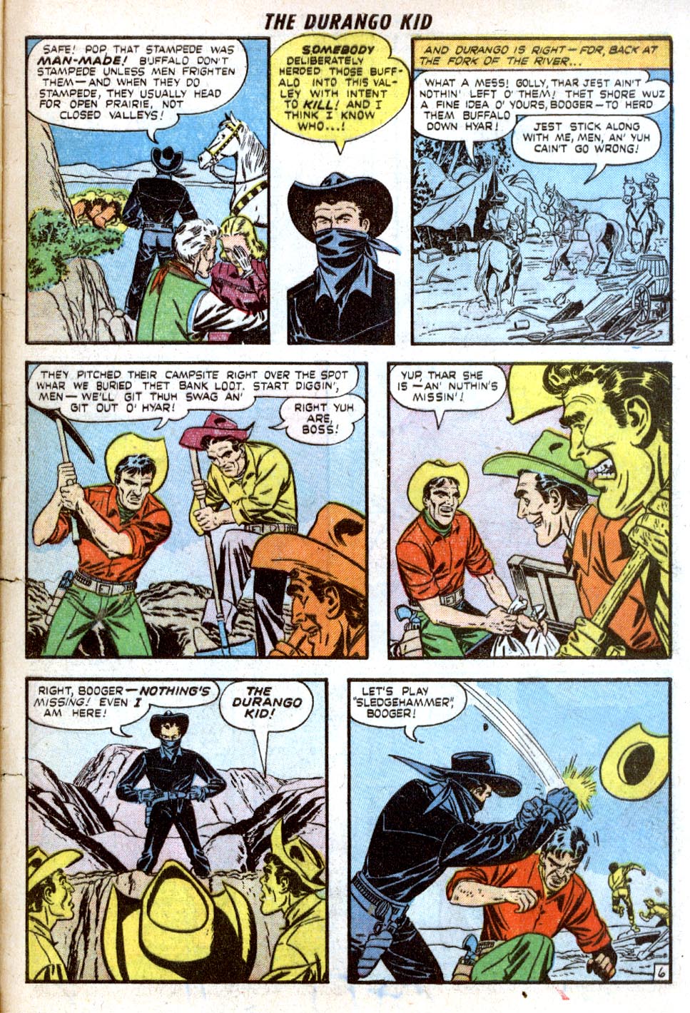 Read online Charles Starrett as The Durango Kid comic -  Issue #7 - 33
