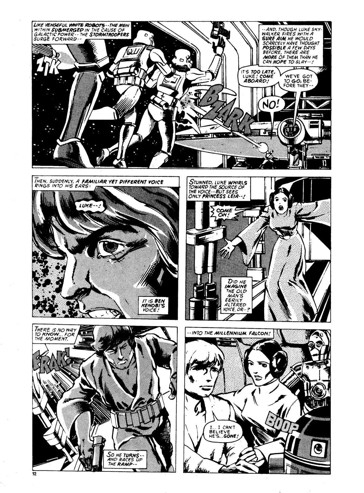 Read online Star Wars Weekly comic -  Issue #8 - 12