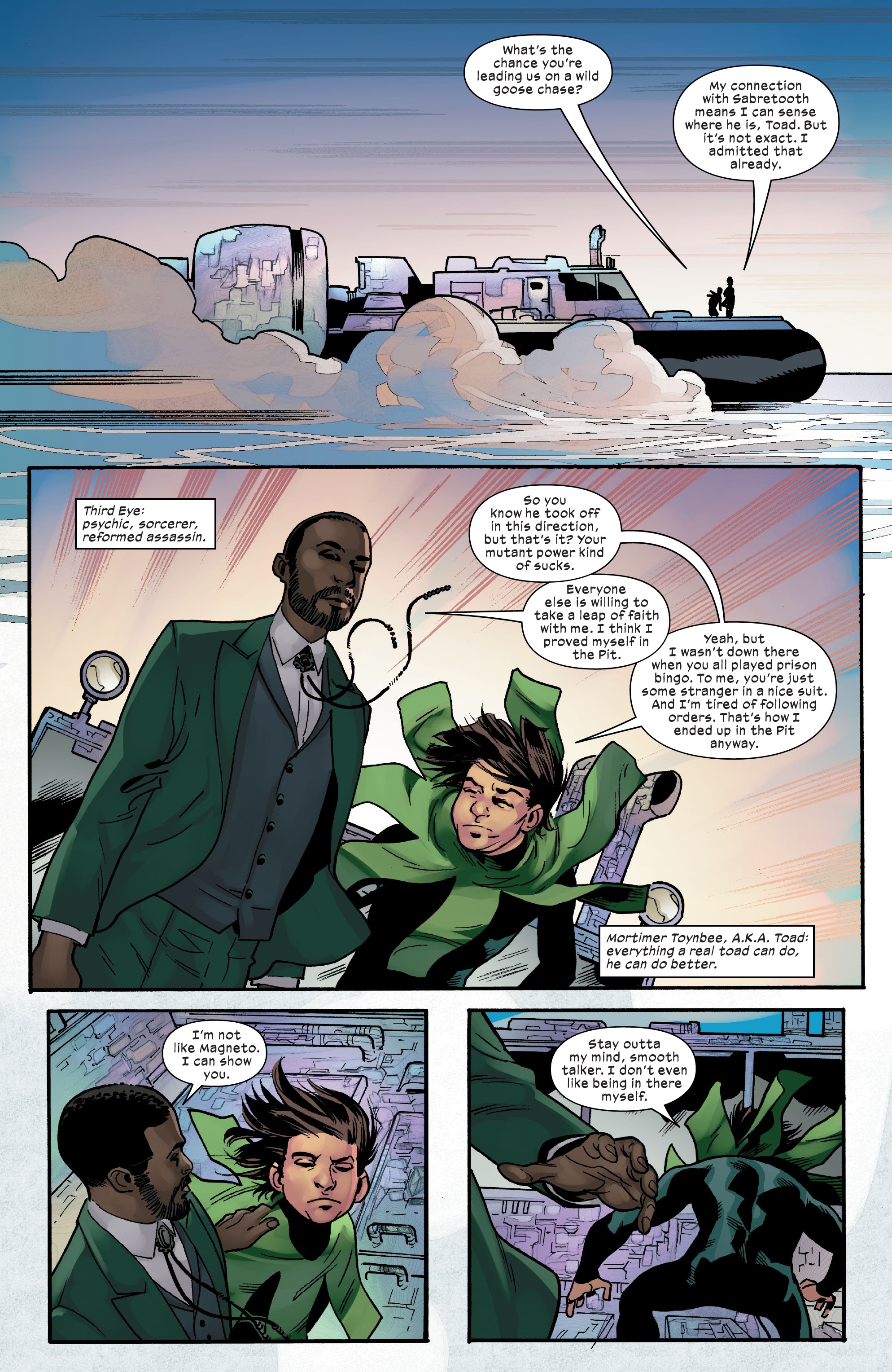 Read online Sabretooth & The Exiles comic -  Issue #1 - 9