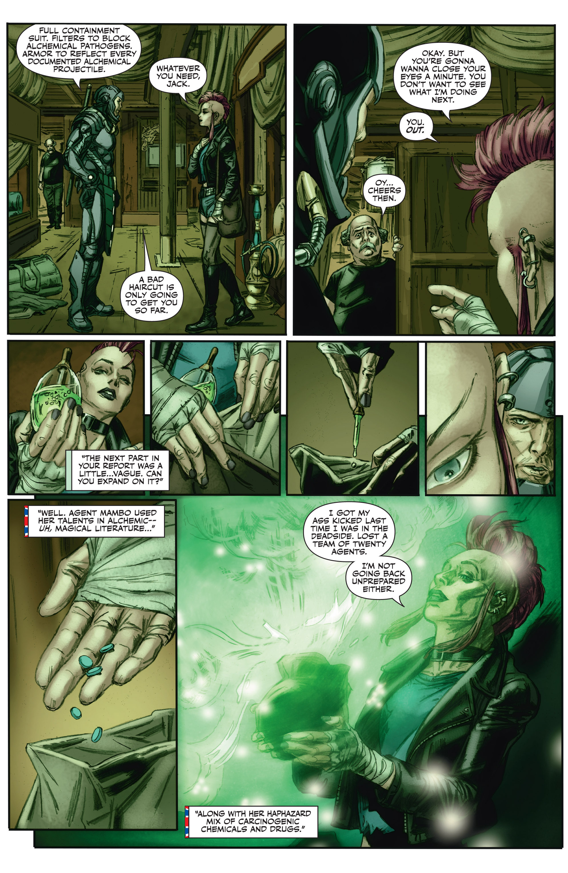 Read online Ninjak (2015) comic -  Issue # _Deluxe Edition 1 (Part 4) - 11